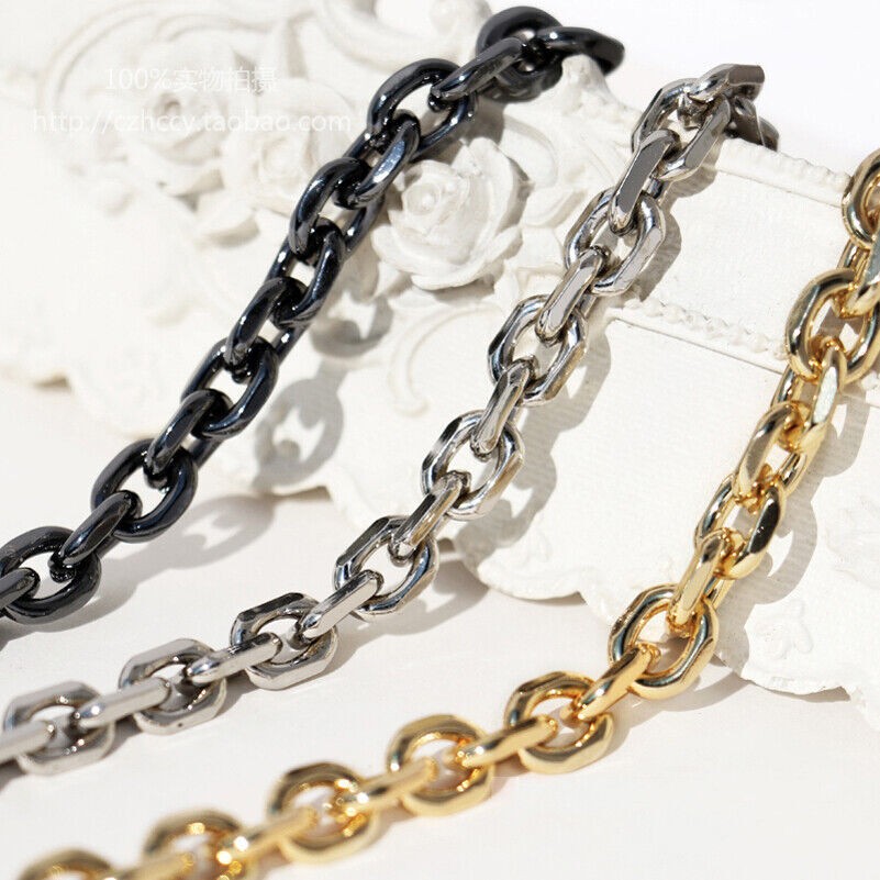 20 ~ 200 CM Replacement Women Oval Purse Chain For Strap Bag Crossbody Handbag G