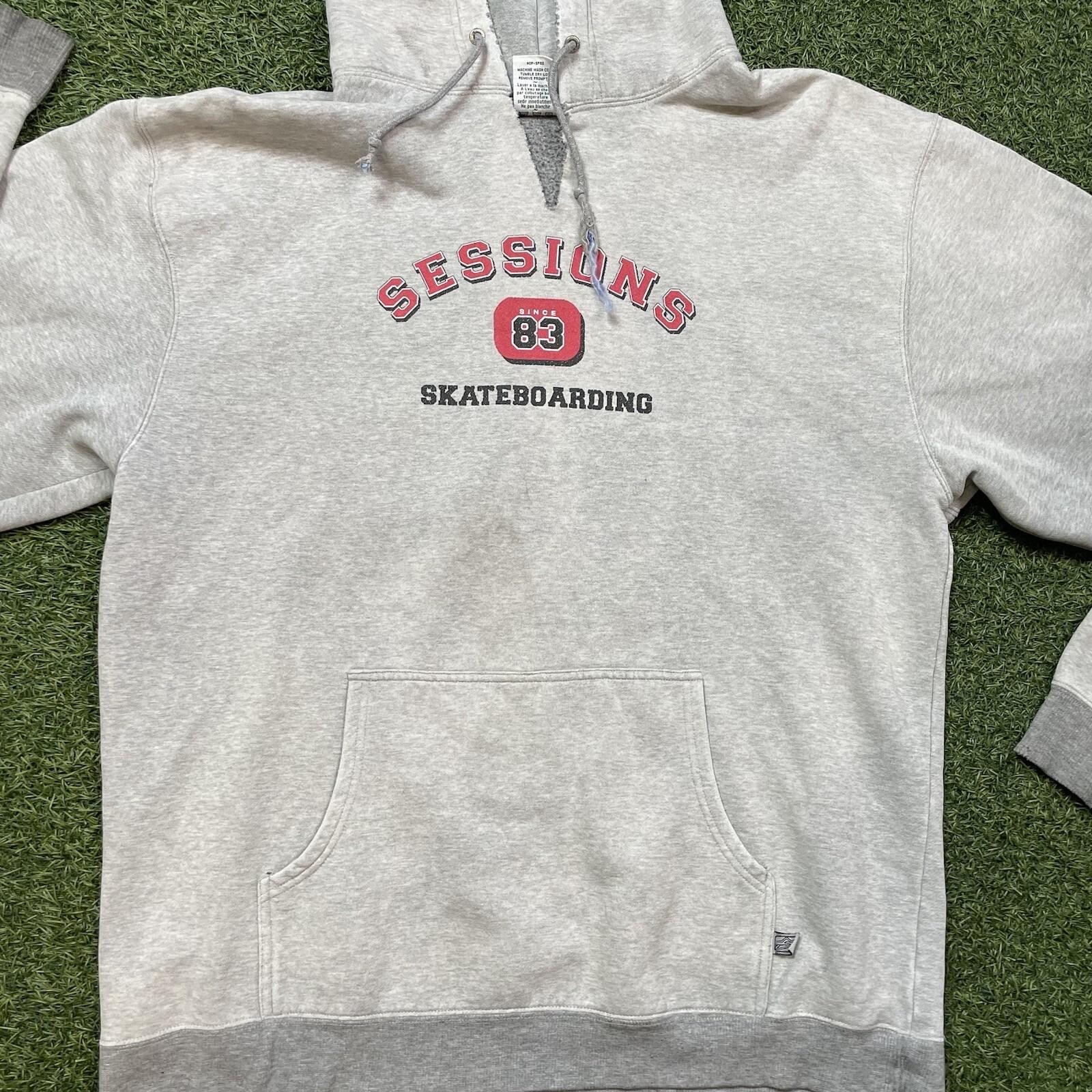 Sessions Sweater XL 00s Y2k Skateboarding Skating Skater Skate Streetwear Hoodie
