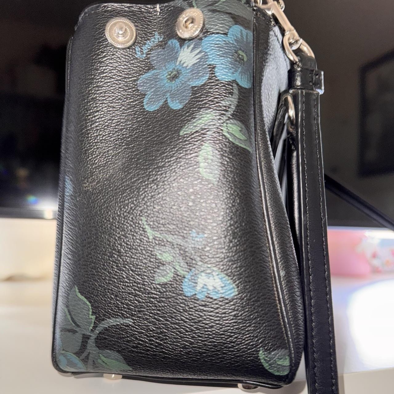 MINI SURREY CARRYALL WITH VICTORIAN FLORAL PRINT (COACH F88562)
