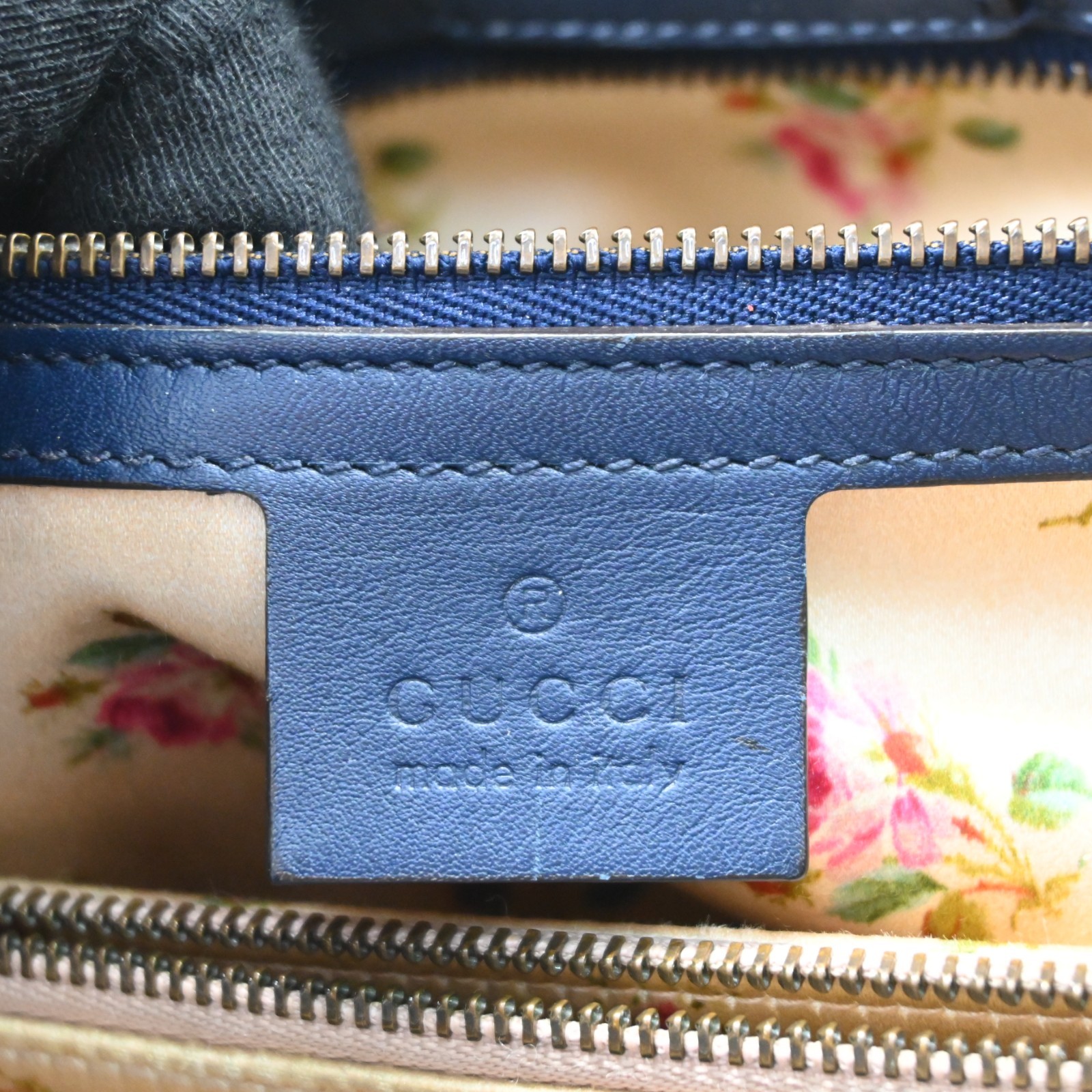 GUCCI 448054 Marmont denim x leather 2Way Hand Bag Shoulder Bag R3909YR805
