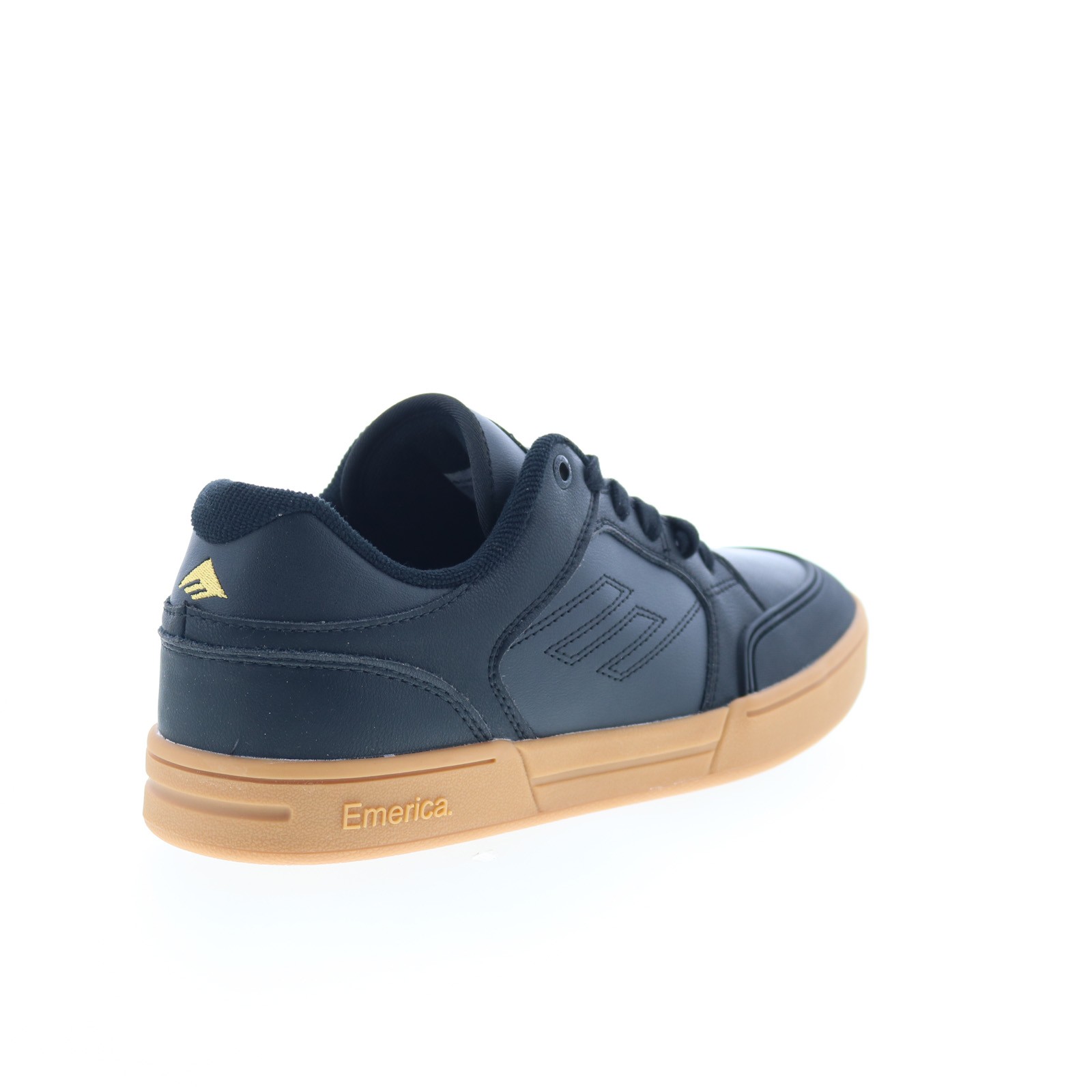 Emerica Heritic 6101000155964 Mens Black Skate Inspired Sneakers Shoes