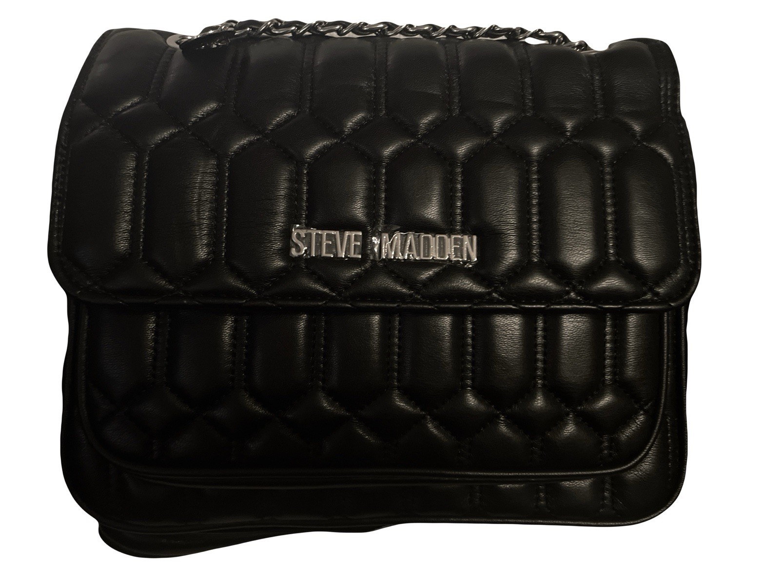 Steve Madden Bniles Crossbody Handbag Black NWT (classic/retired)