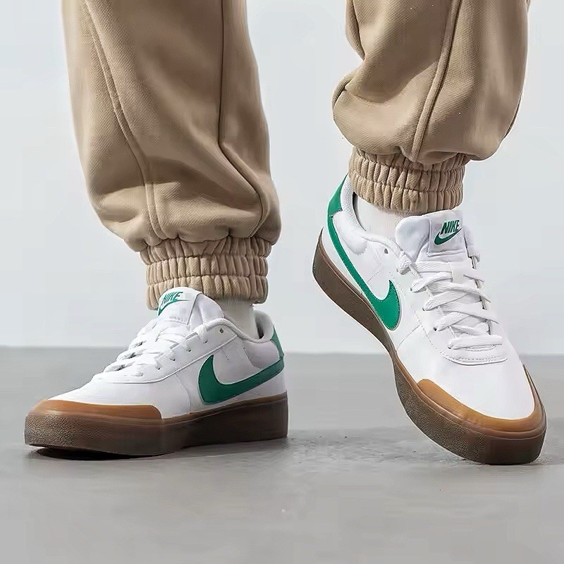 Nike Court Shot White Malachite Green Gum FQ8146-109 Men’s Size 10.5-12