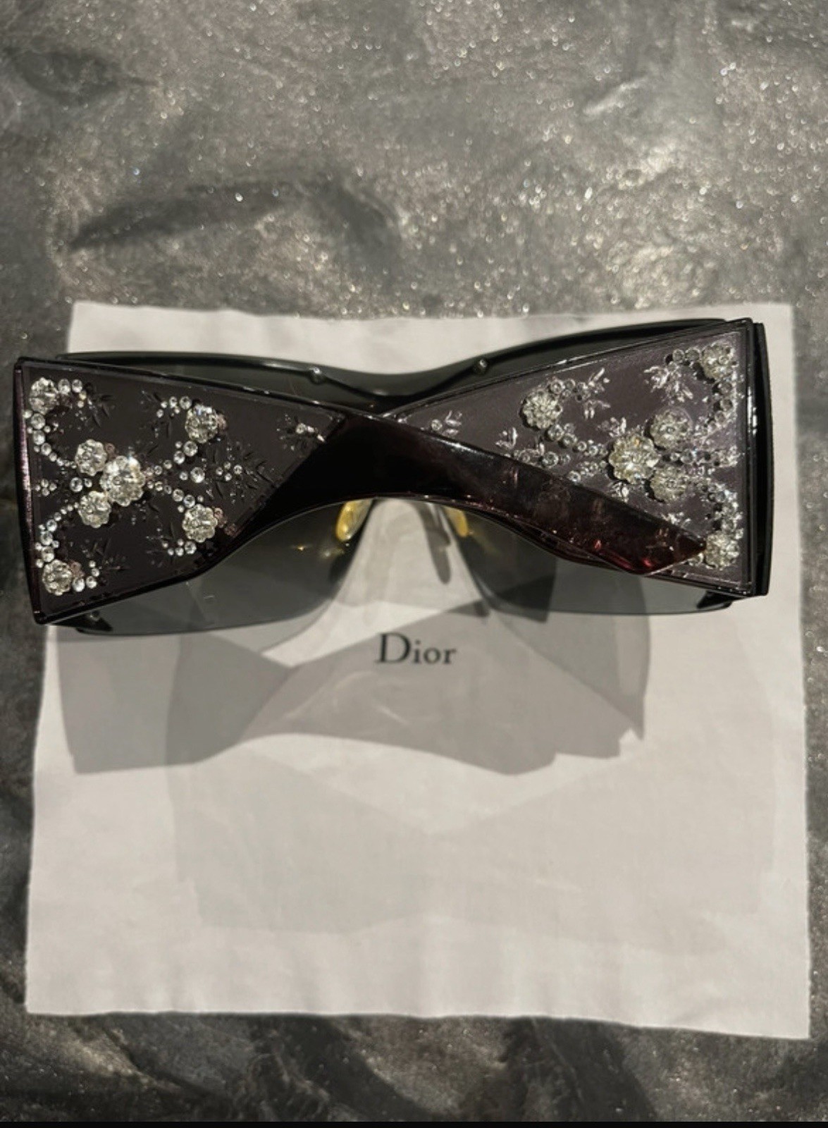 Limited edition “Grand Salon Crystal” sunglasses by Christian Dior