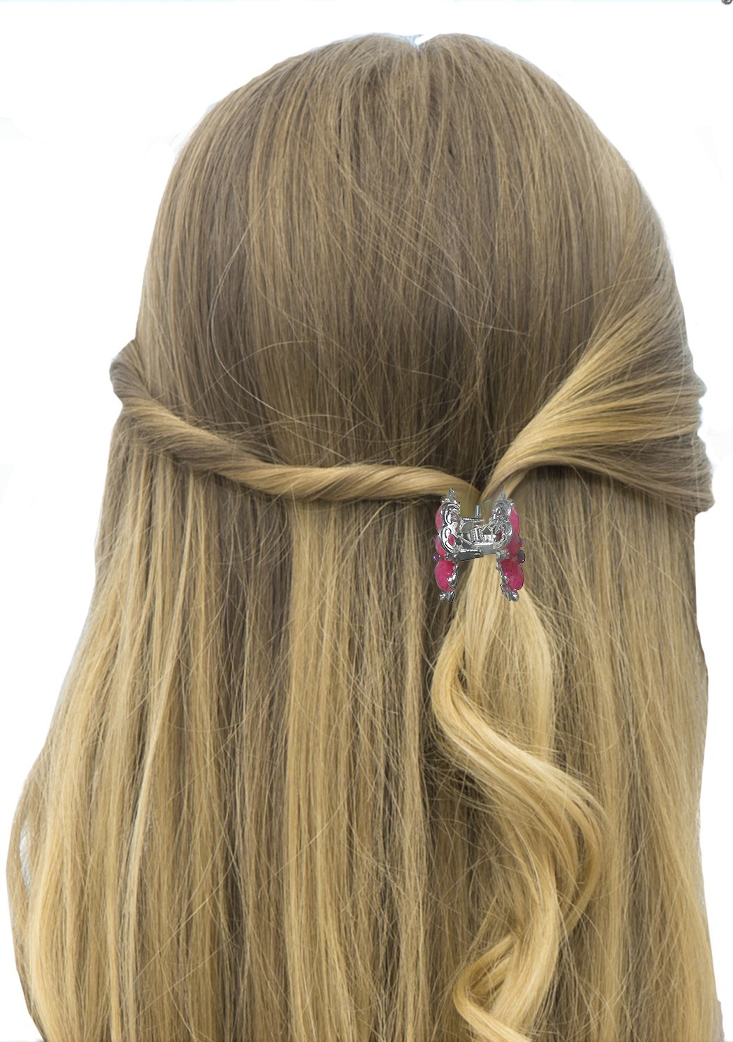 Set of 28, 28 Count, Mini Claw Clips 2 Style Hair Styling for Women Girls 16d7