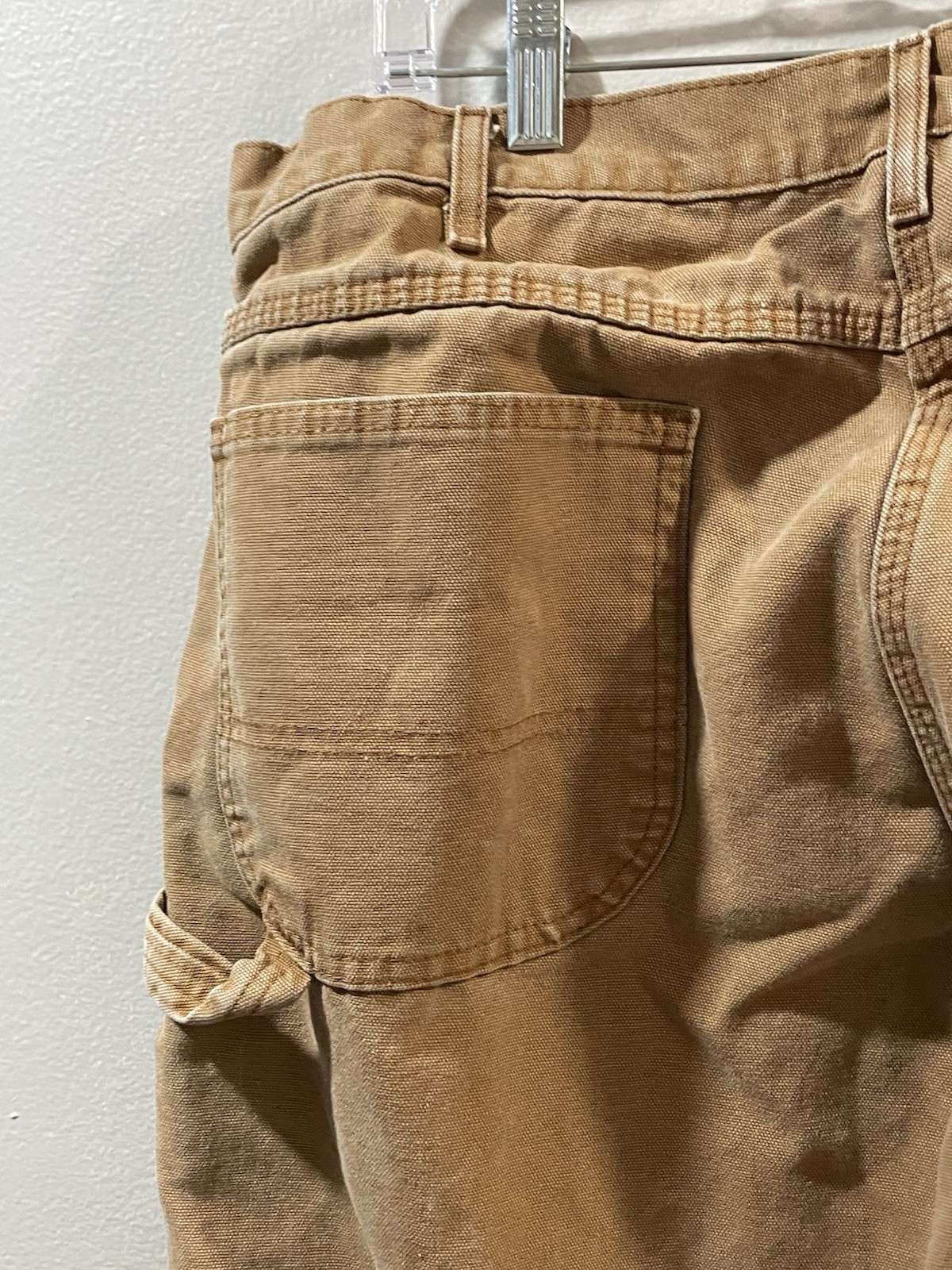 Vintage Dickies Brown 100% Cotton Carpenter Pants 36×28 Workwear RN20697
