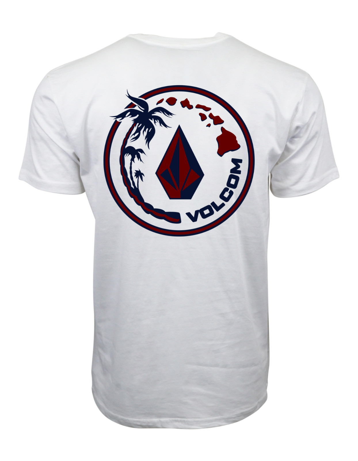VOLCOM MENS PREMIUM HAWAII ISLAND TREE T SHIRT