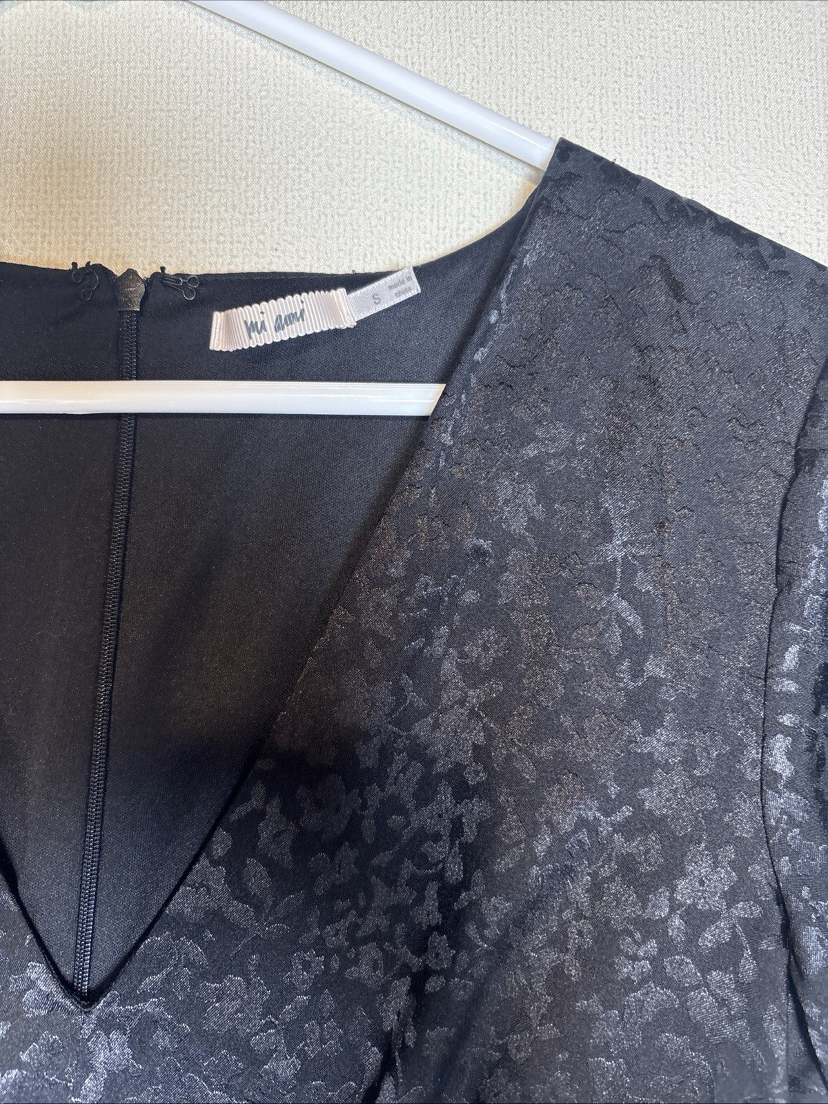 Gorgeous Mi Ami Black Party Dress Size S