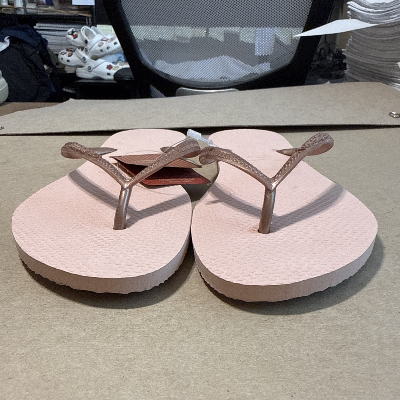 Havaianas Slim Rose Pink Flip Flops EU 396/40 – New