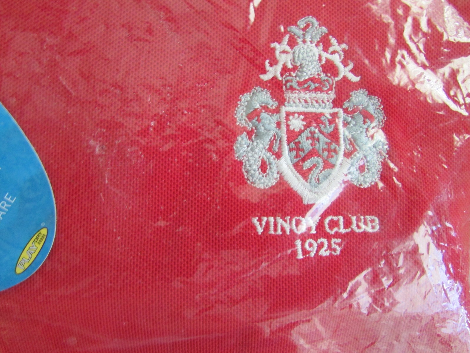 Vinoy Club 1925 Polo style shirt RED not Yellow Looks just like the Yellow one