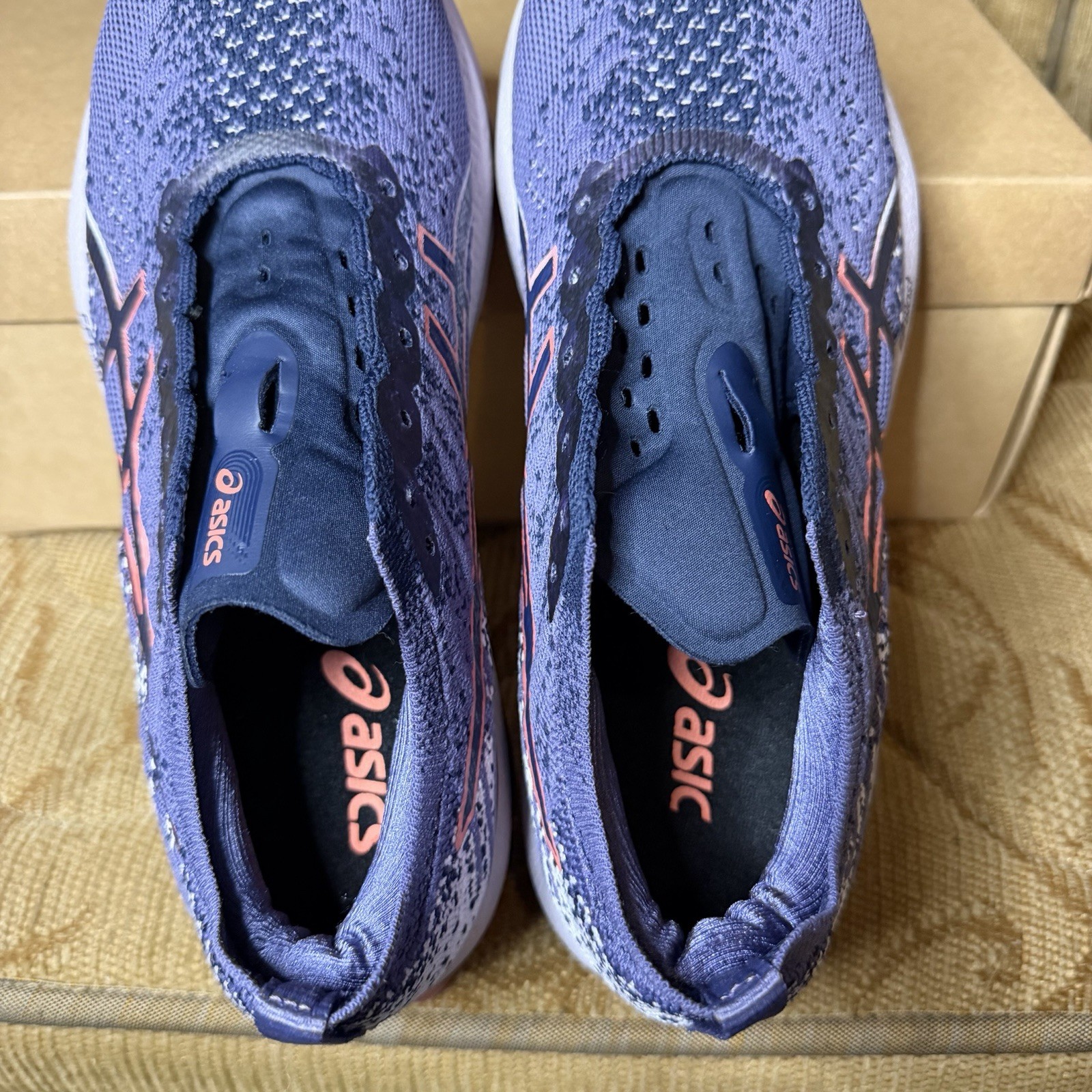 ASICS Gel-Kinsei Blast, Women’s Size 7.5, Eusty Purple Papaya 1012B068-501