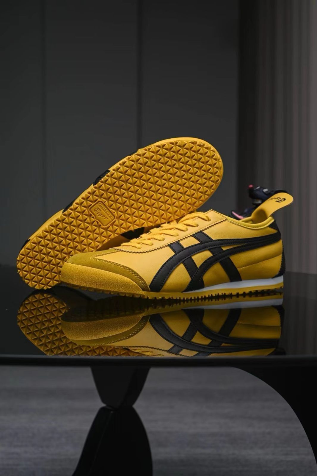 Check Description Onitsuka Tiger Sneakers MEXICO 66 Yellow Many Sizes 6-9.5 acs