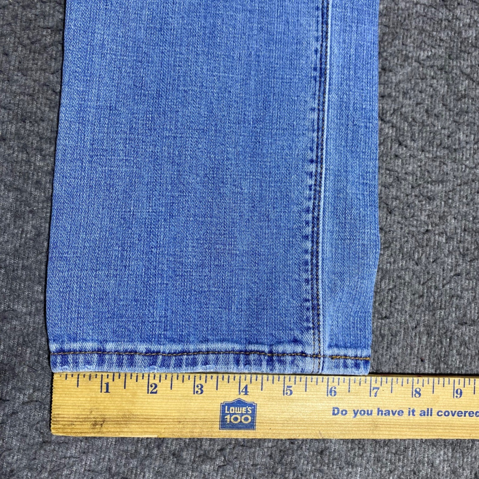Levi’s 525 Perfect Waist Jeans Womens 10M Light Wash Blue Denim 30×31 Boho Prep