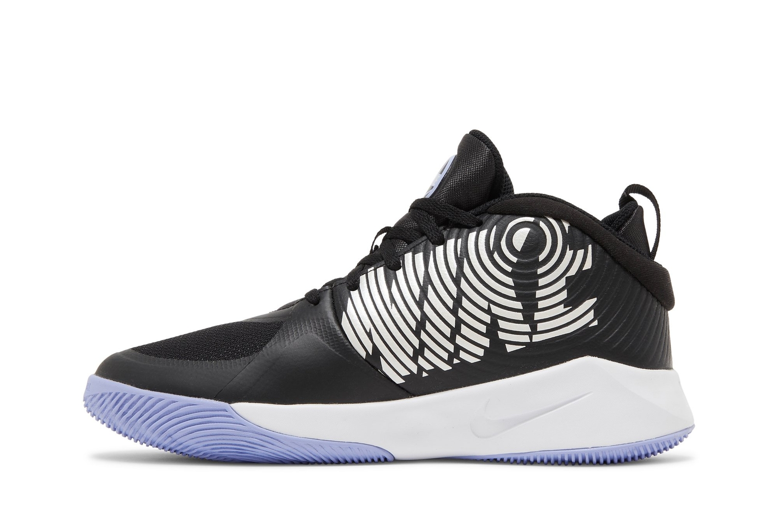 Nike Team Hustle D9 GS Black Light Thistle AQ4224-009