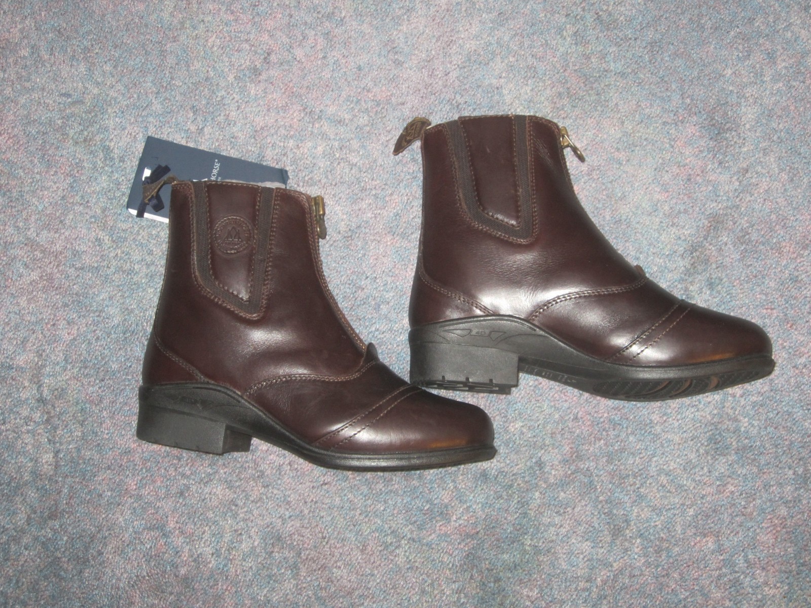 NIB Mountain Horse Aurora Zip Winter Paddock Boots – Womens 5, Brown