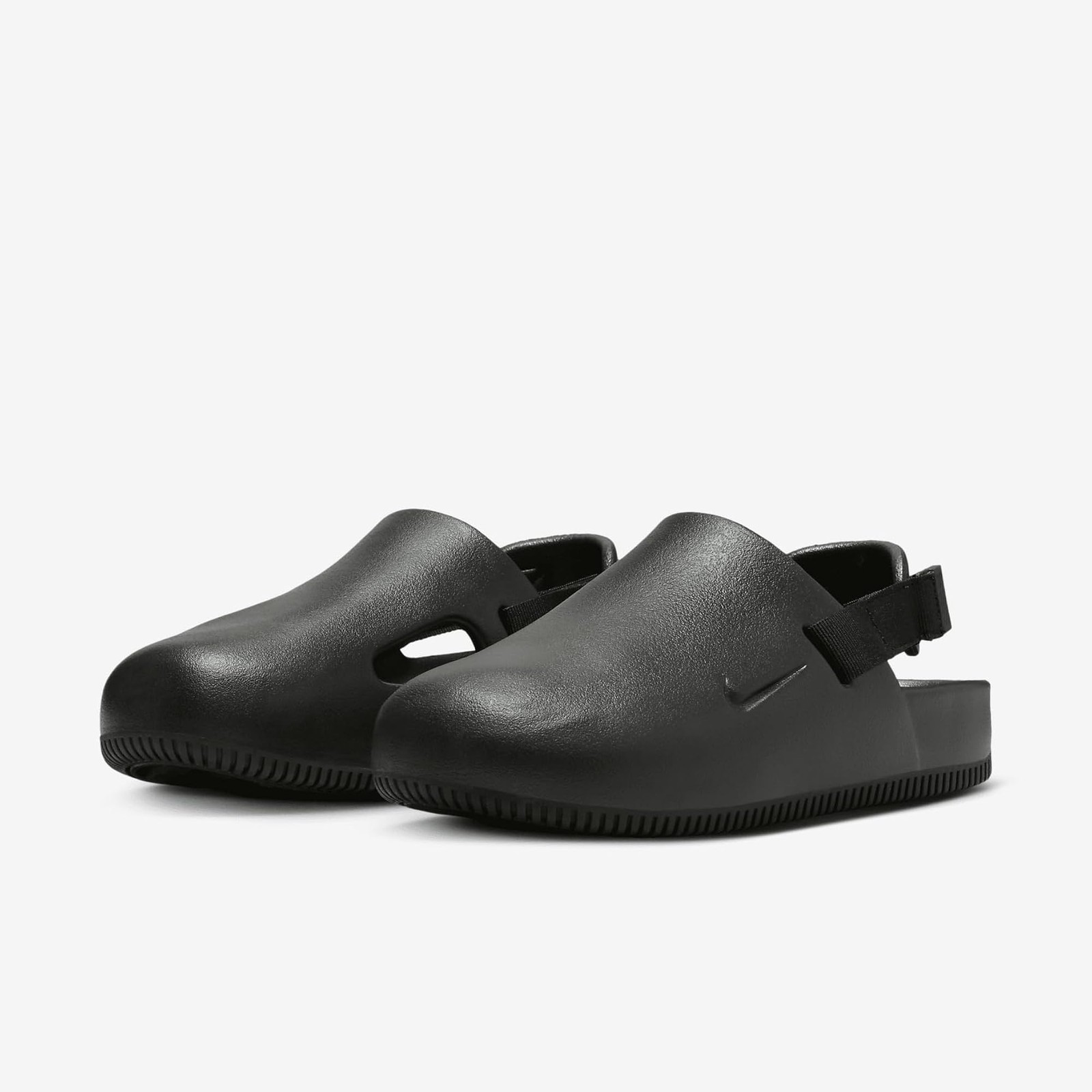 Nike Calm Women’s Mules (FB2186-001, Black/Black) Size 8 – Black/Black – 8
