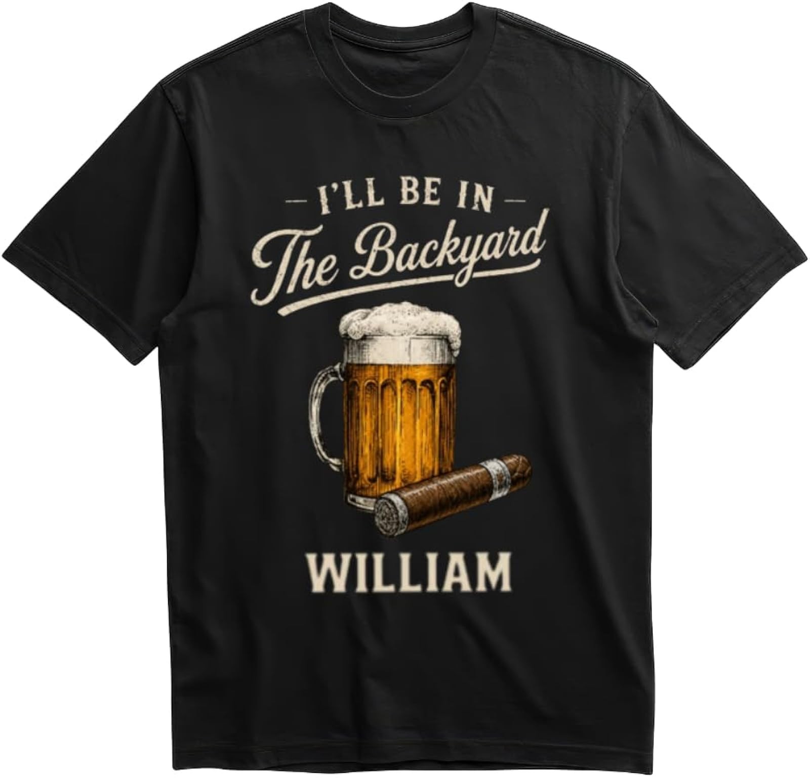 Backyard Vibes: Custom 2D Unisex T-Shirt for Drink Lovers