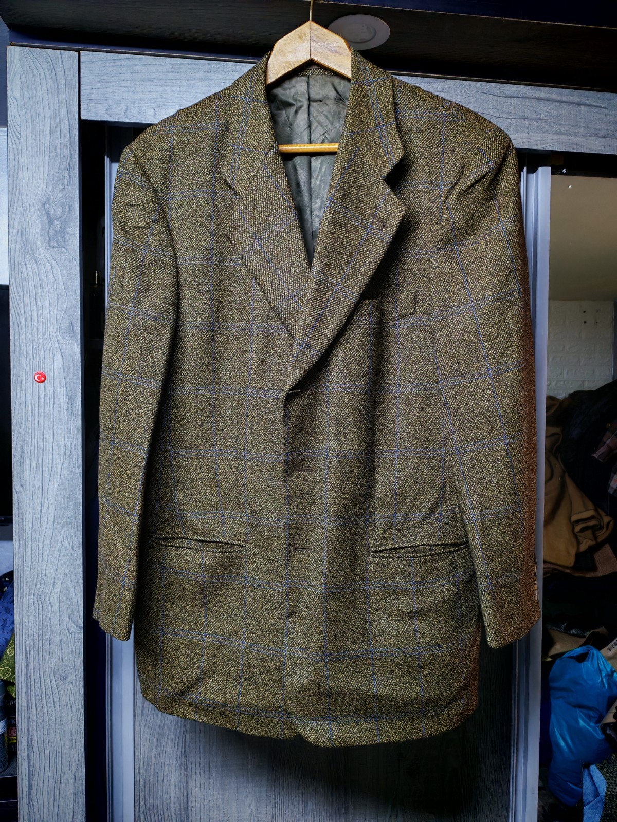 Vintage Strellson cloth Loro Piana Wool Cashmere classic sport coat blazer 42R
