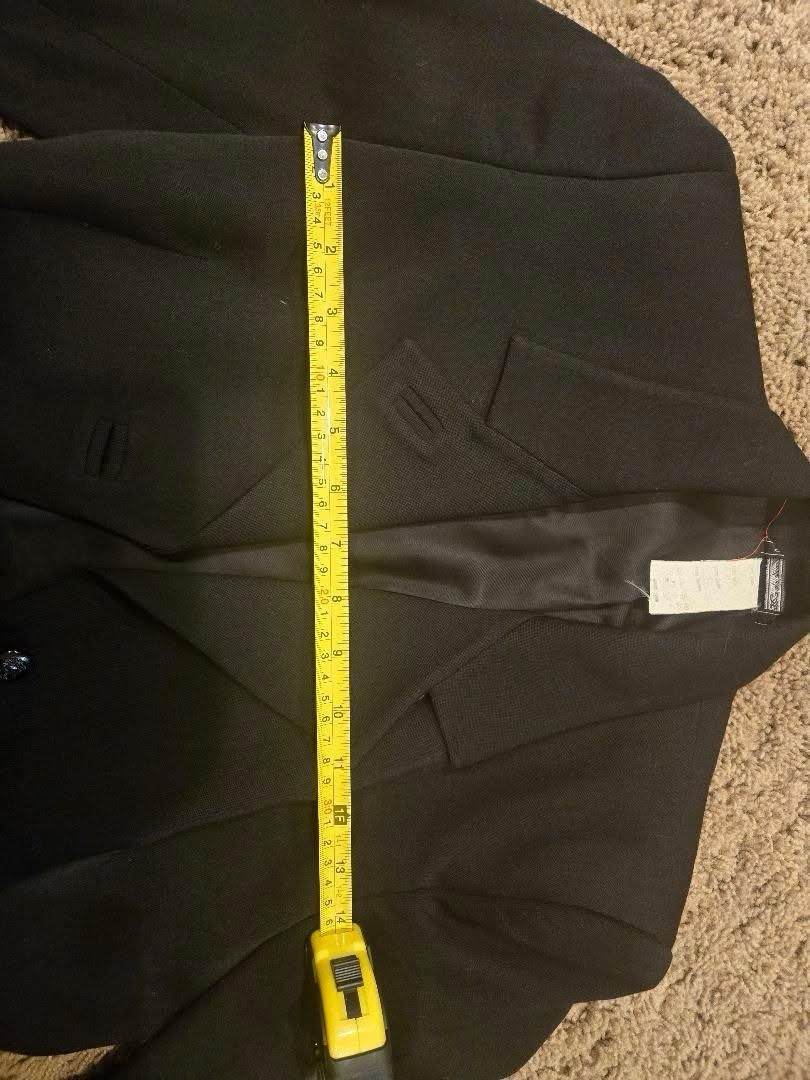 Gianni Versace made in Italy tailored jacket black Women