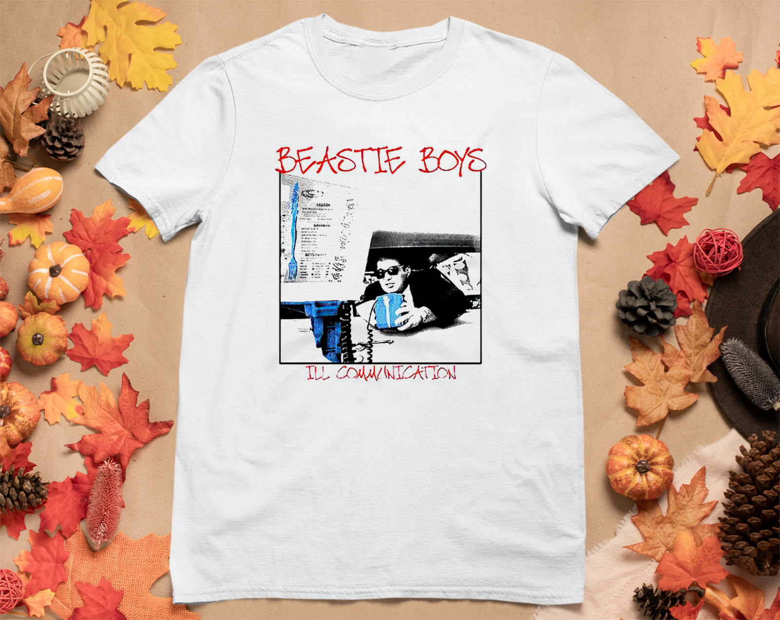 Inpired Beastie Boys T-shirt Ill Communication White All Size S-234XL