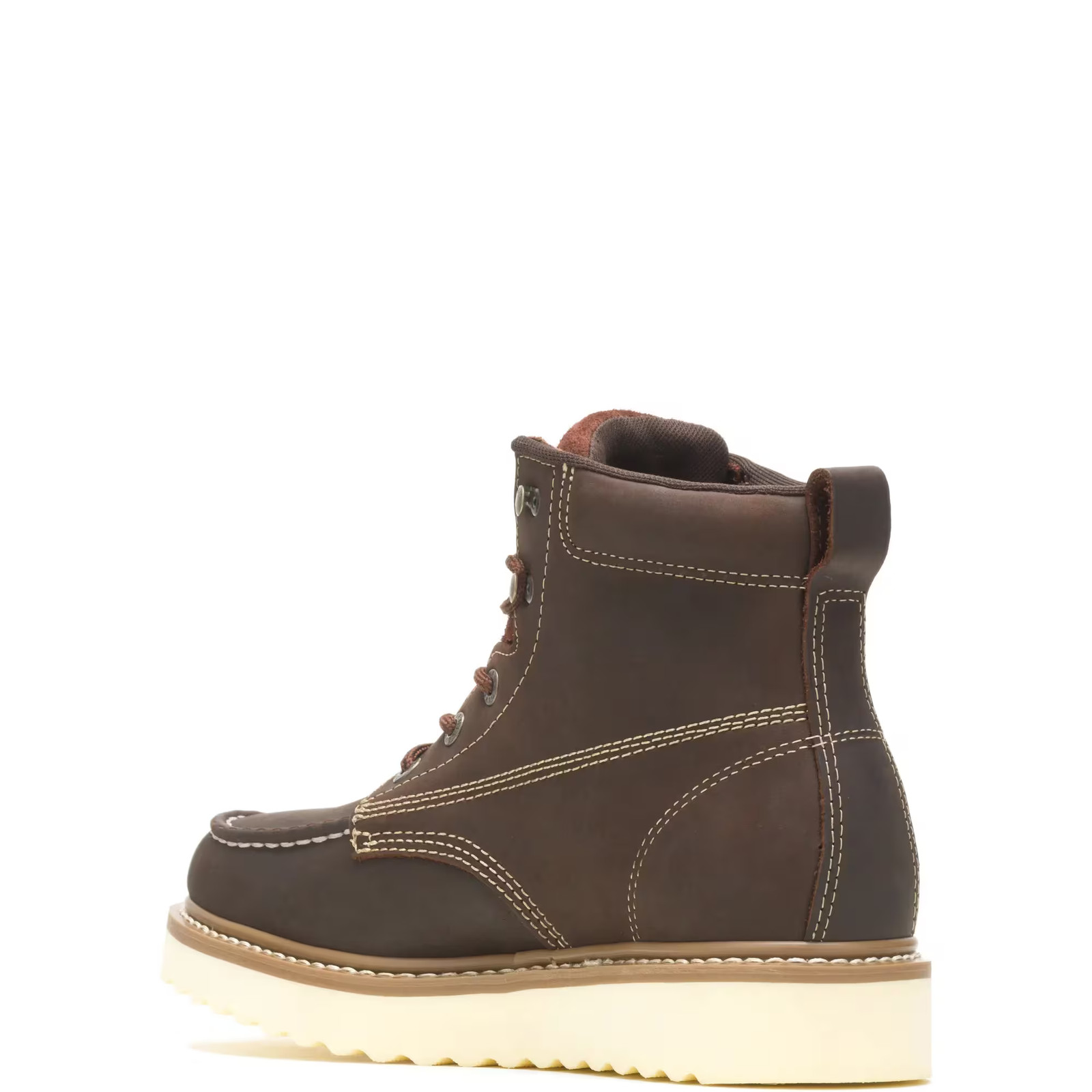 Wolverine Men Loader 6″ Wedge Boot Work Shoes Leather