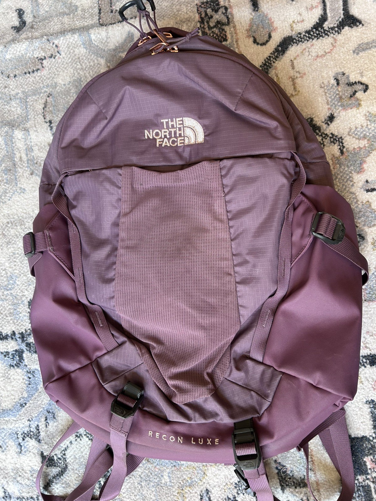 $135 NEW The North Face Recon Luxe Backpack Midnight Mauve