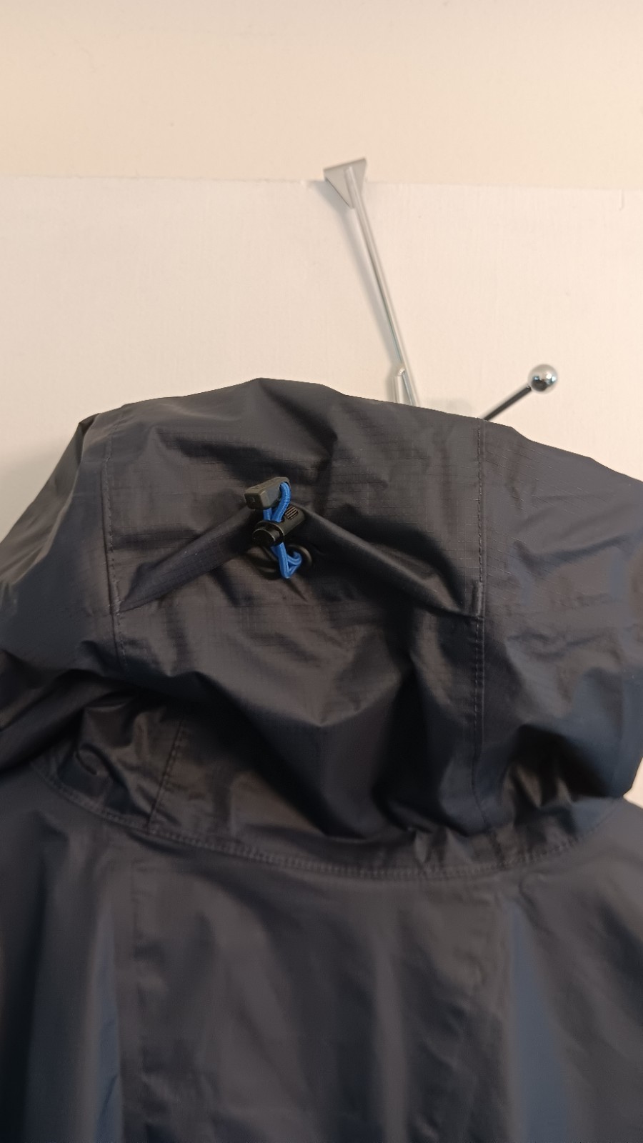 Mens The North Face Two Block Rain Jacket Hyvent 2.5L Size XL Blue & Navy