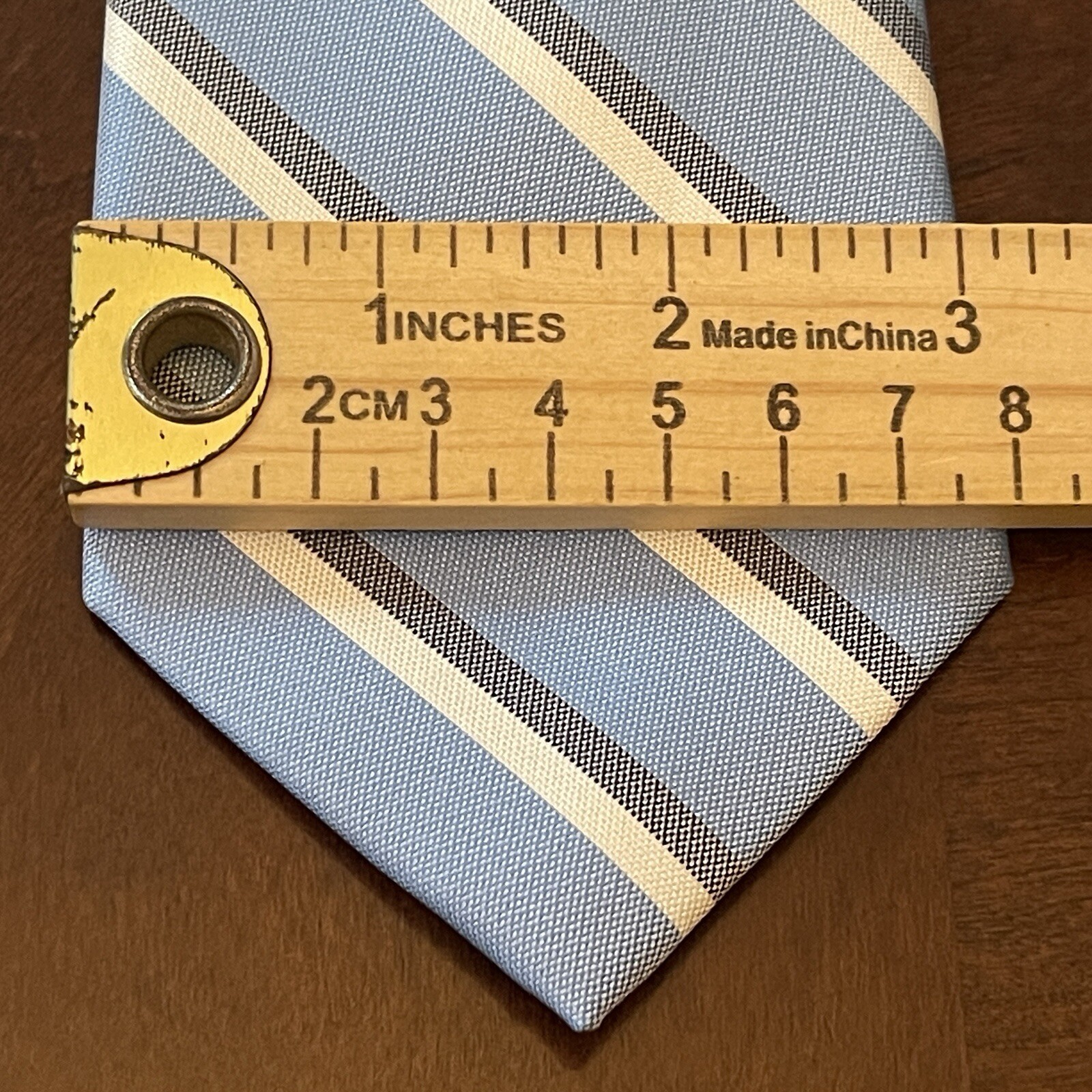 Izod Blue 100% Polyester Men’s Neck Tie Made In China
