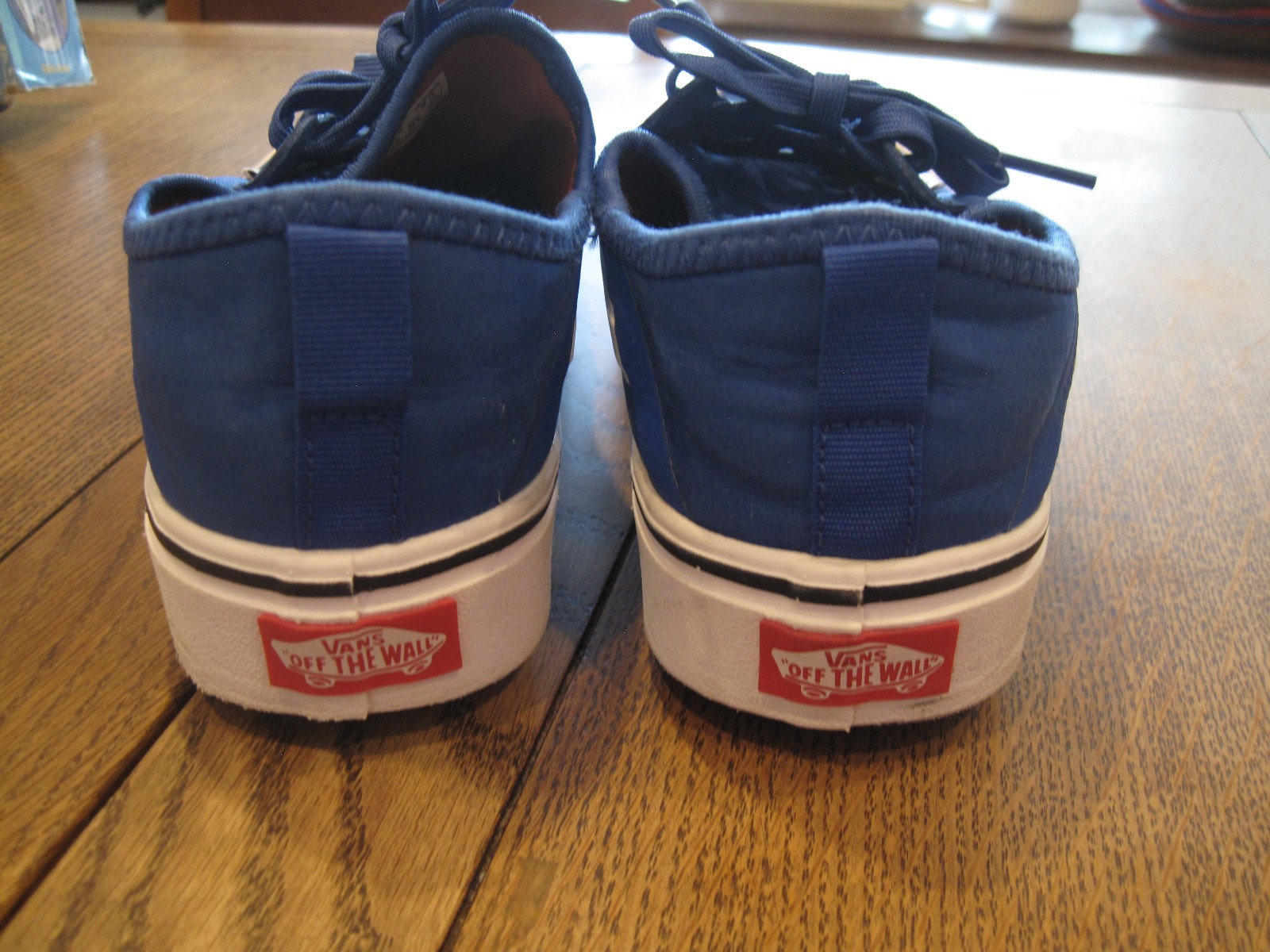 Vans Royal-Blue ComfyCush size men 6.5 women 8