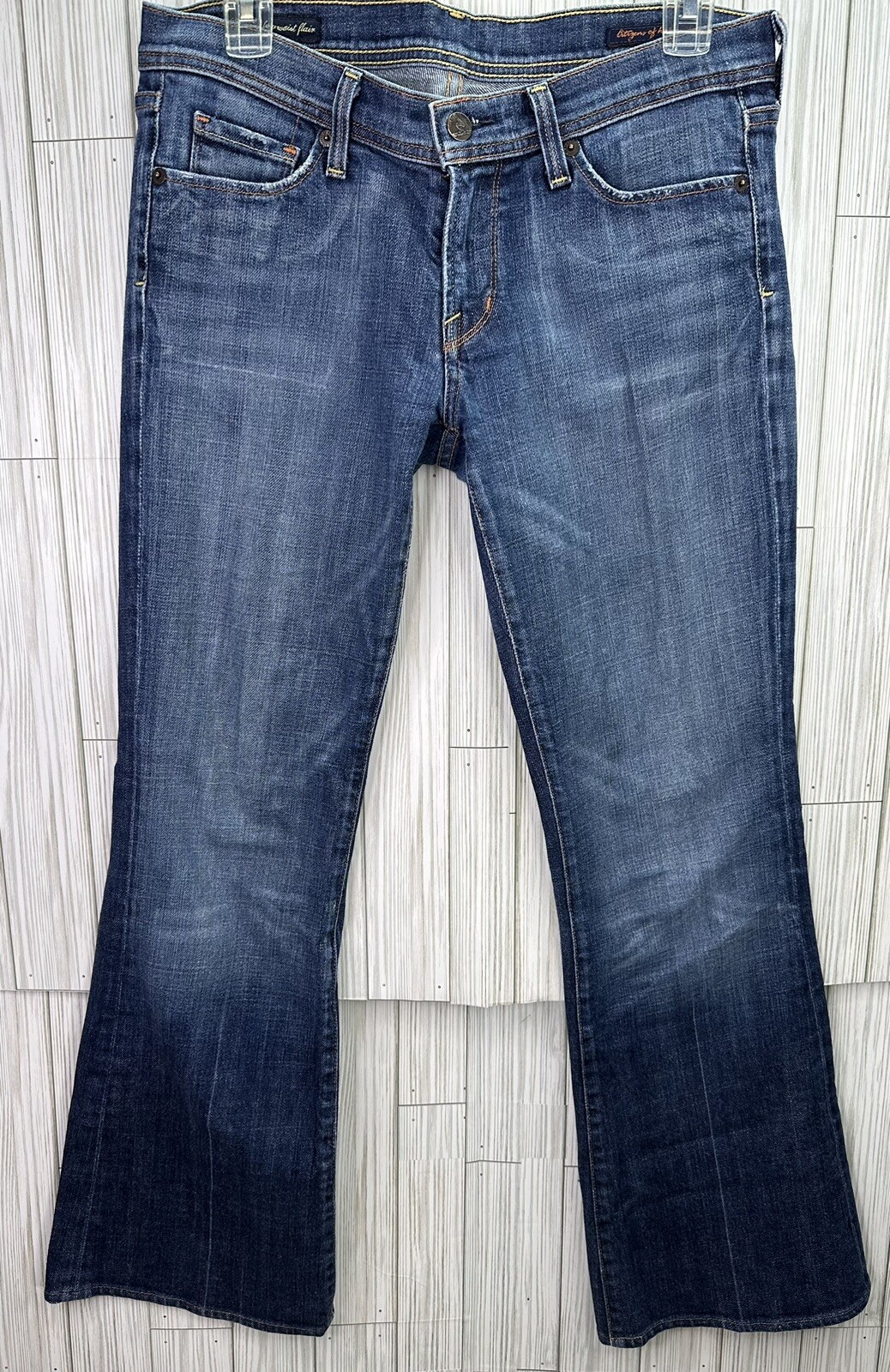 Citizens of Humanity COH Ingrid #002 Low Waist Flair Jeans Size 29 EUC