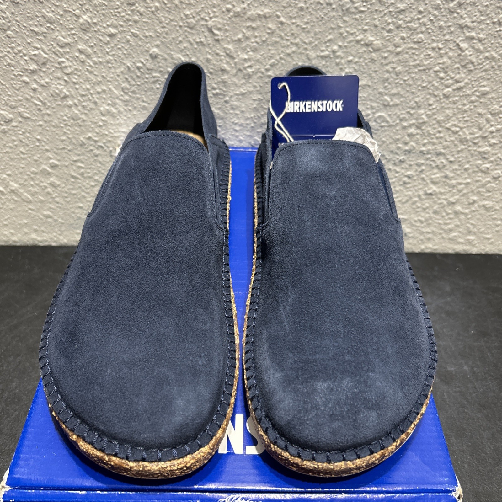 Birkenstock Callan Suede Navy EU 42 US L11 M9 Womens Mens