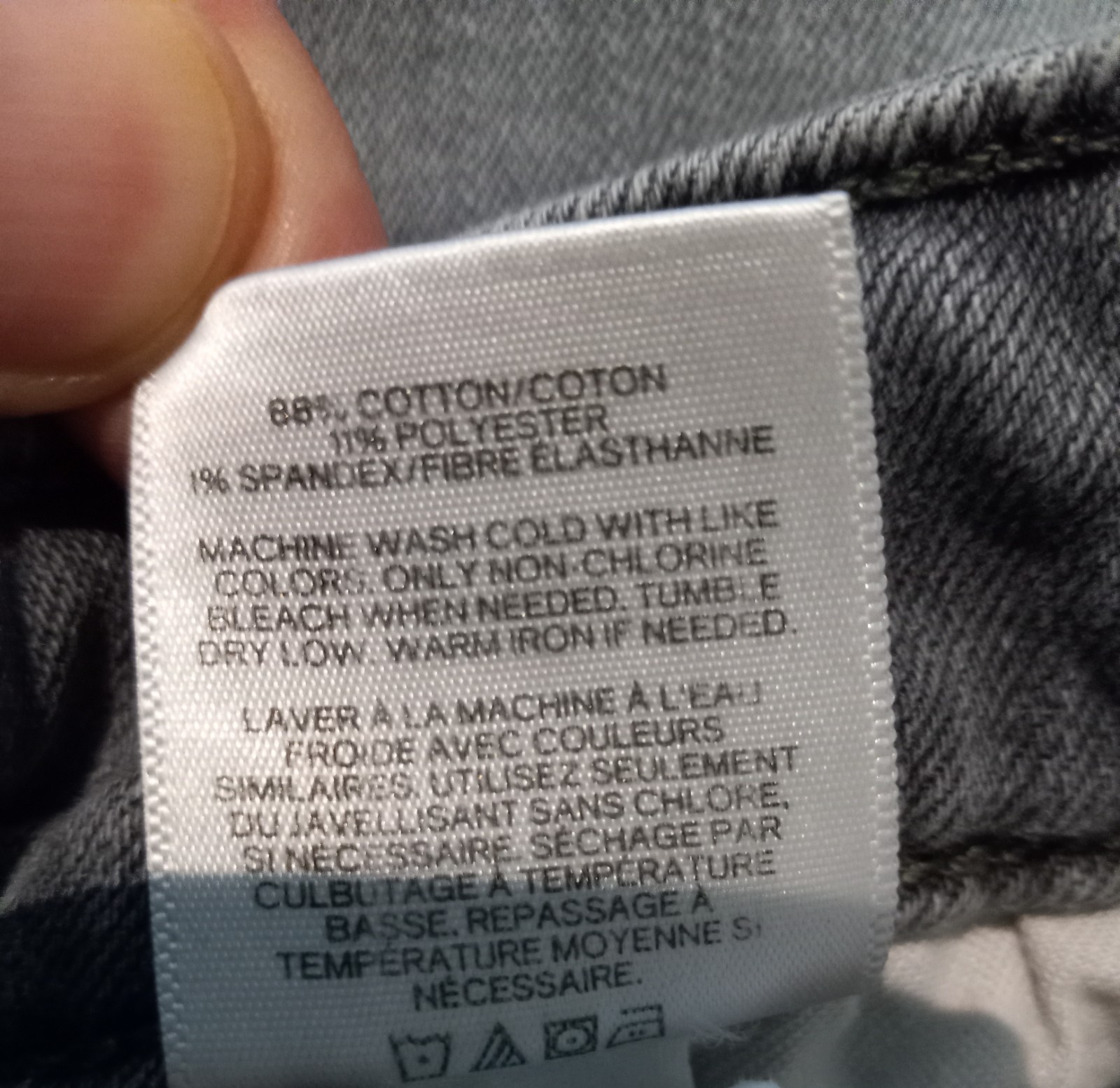 ** ** EXPRESS Mens Denim Jeans 30×32 Slim Skinny Leg, Cotton blend, Vintage Gray