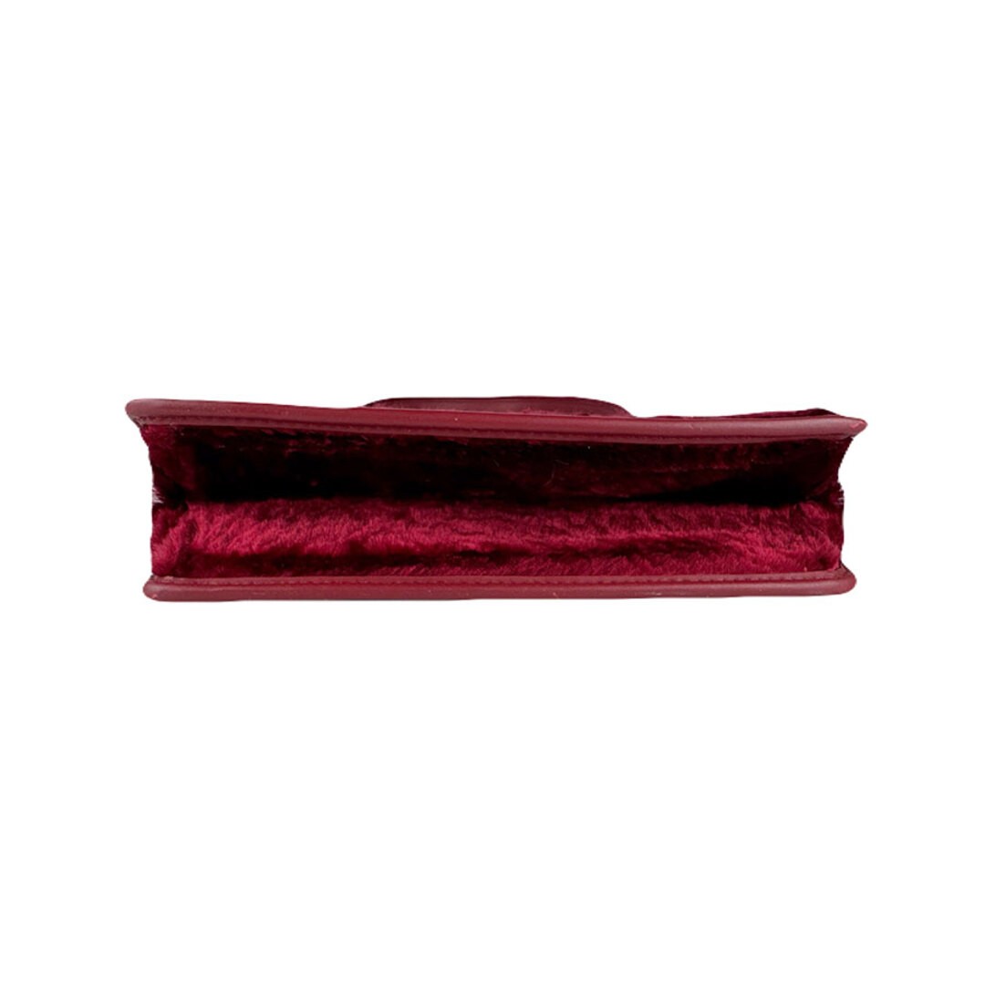 Fendi Shoulder bag Canayef fur Red 8BT284 A06E Size: W:9.4×H:7.9 in.