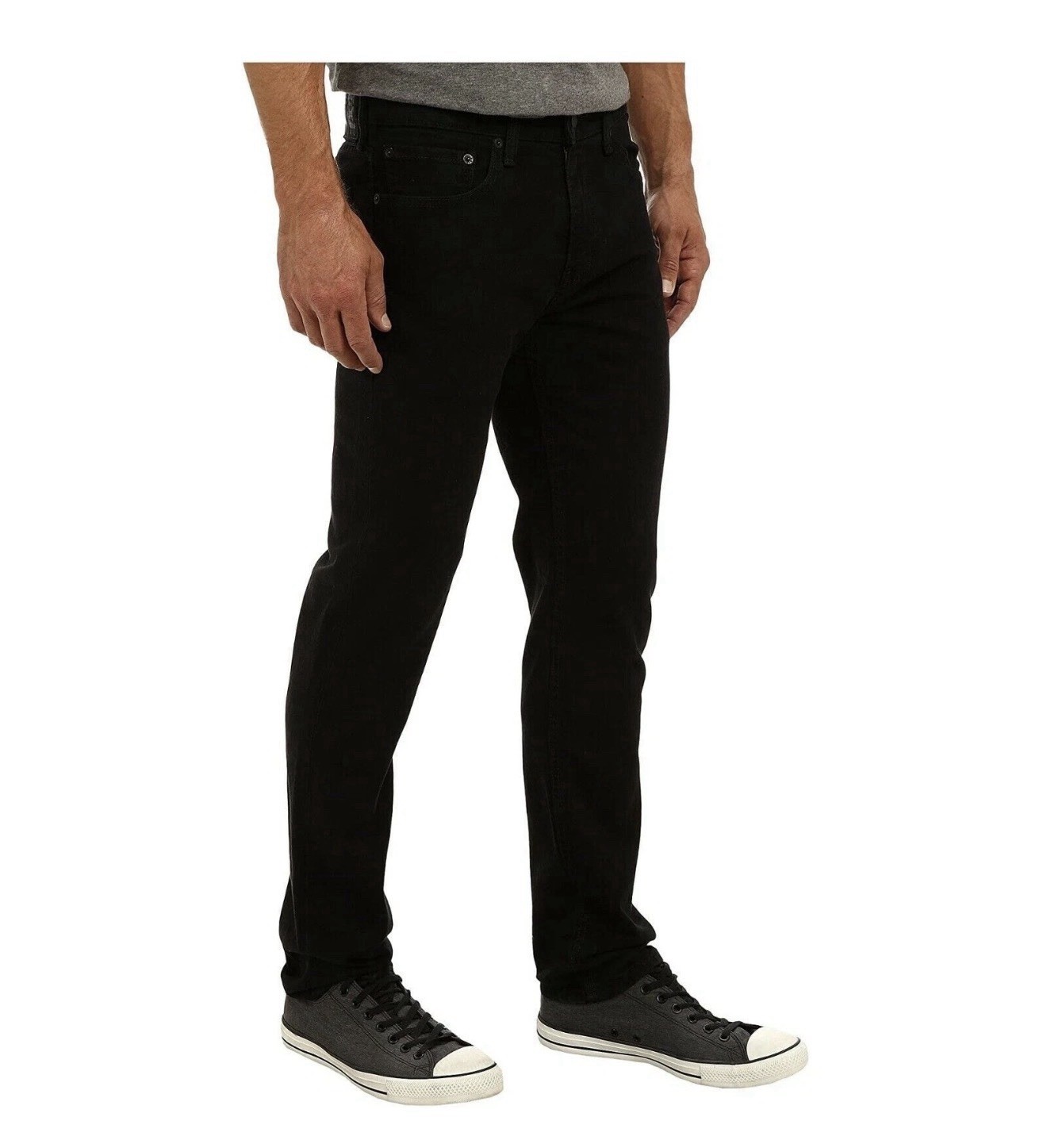 Levi’s 511 Men’s Slim Fit Stretch Jeans Black 32×29 NWT Sits Below Waist
