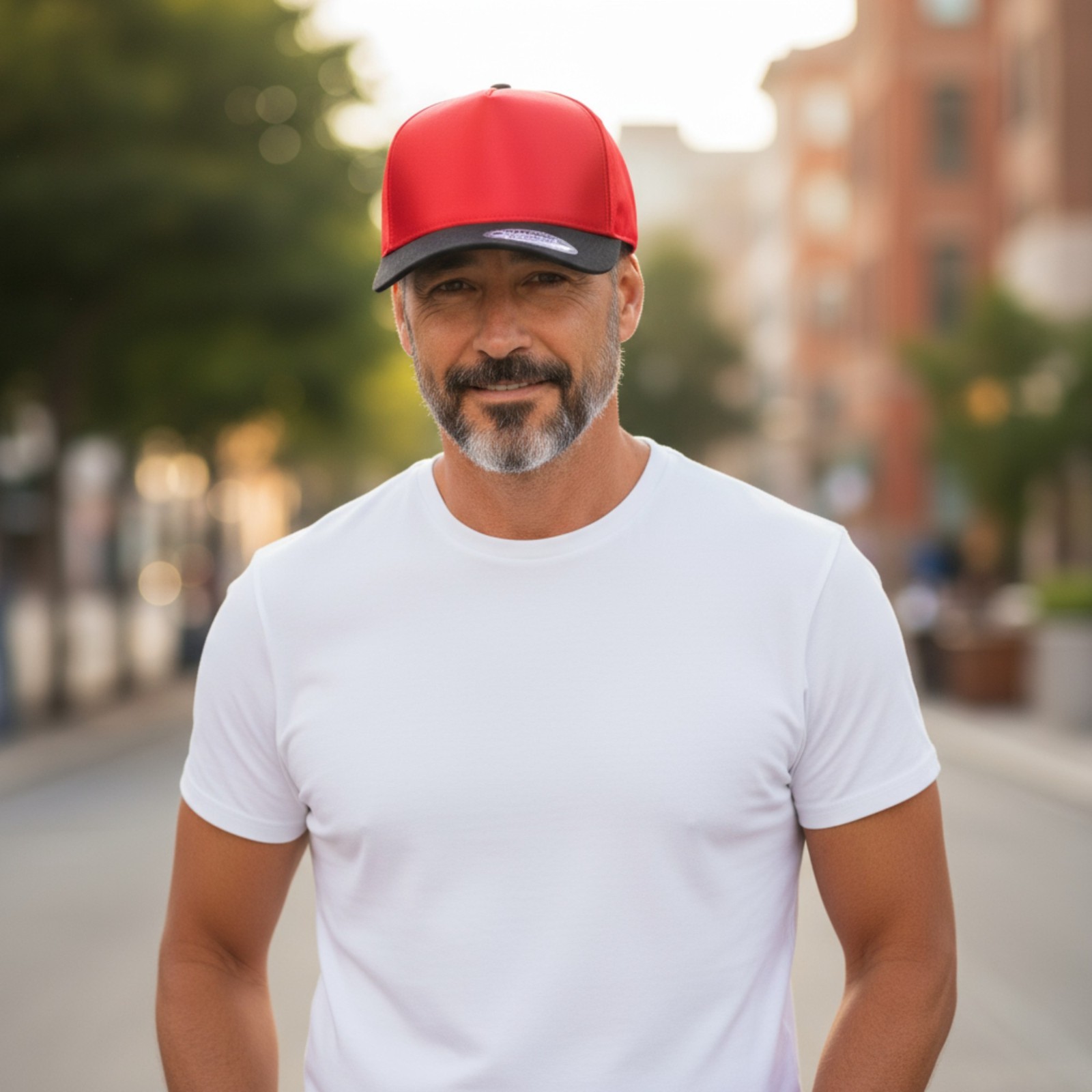 Satin Baseball Cap Suede Bill Snapback Adjustable Size Plain Solid Color Men