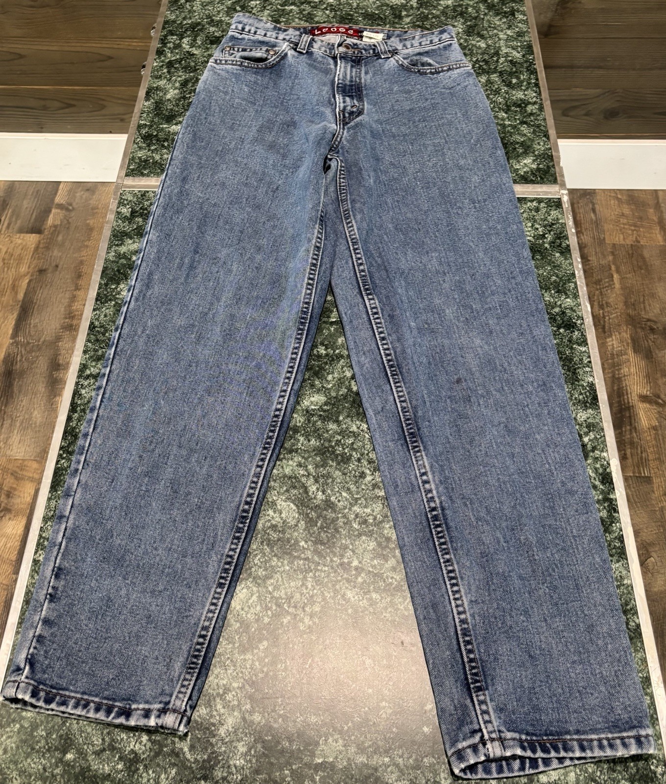 Vintage Levi’s SilverTab Loose Jeans Mens 28×30 Made In USA Light Wash Baggy 90s