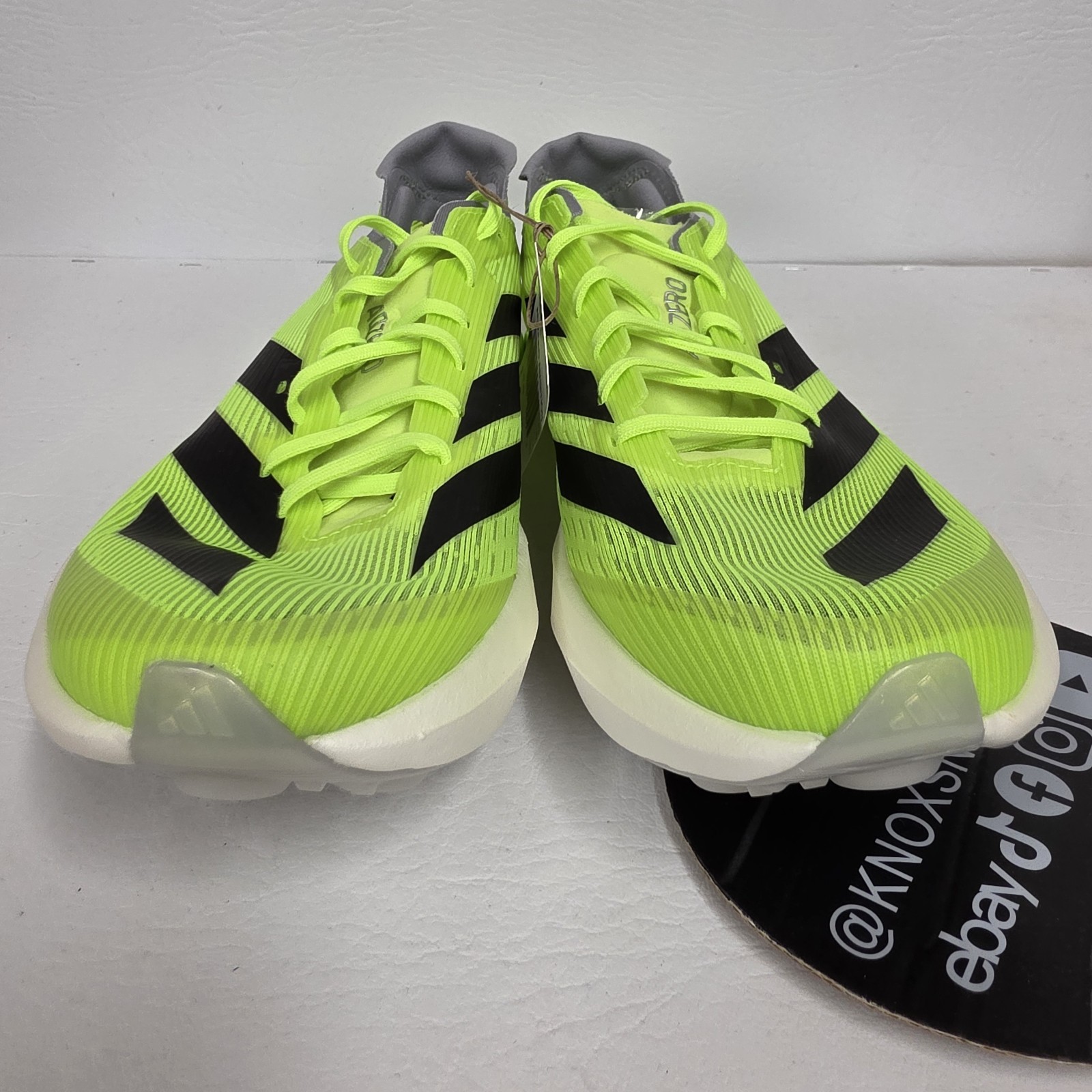 Adidas Adizero Ambition Track Spikes Lucid Lemon Black IH5798 Men’s Size 12.5