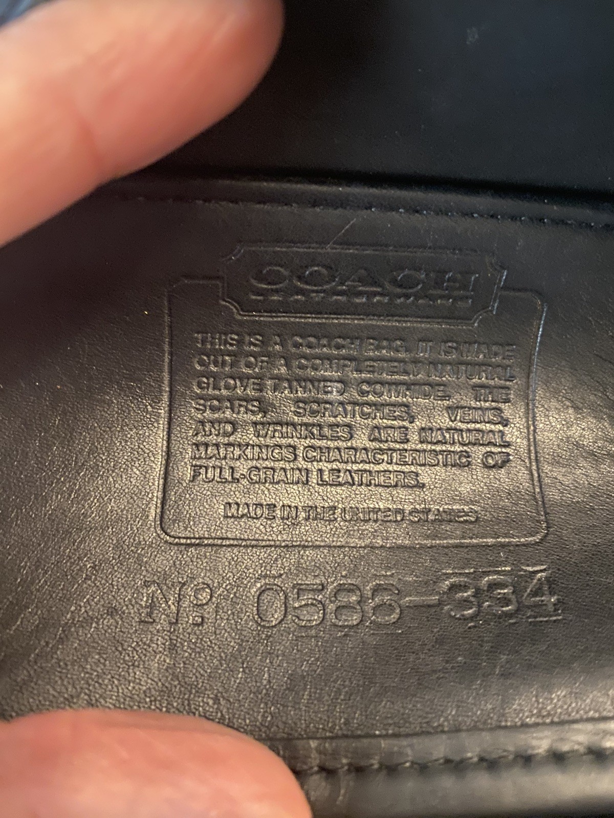 Vintage Coach Kimball Black 9911 Shoulder Crossbody Taco Moon Half Circle
