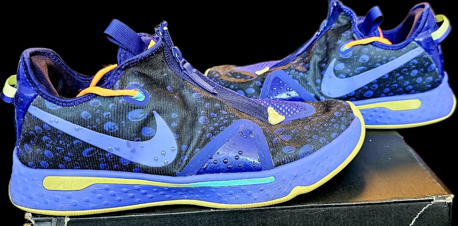 Nike PG 4 Gatorade GX Men’s Basketball Low Top Sneakers Blue/Black CD5078-500
