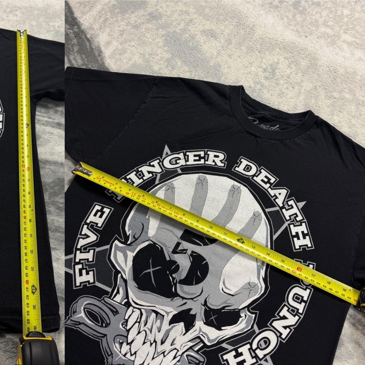 VTG Bravado 5FDP Five Finger Death Punch American Capitalist Black Sz M T-Shirt