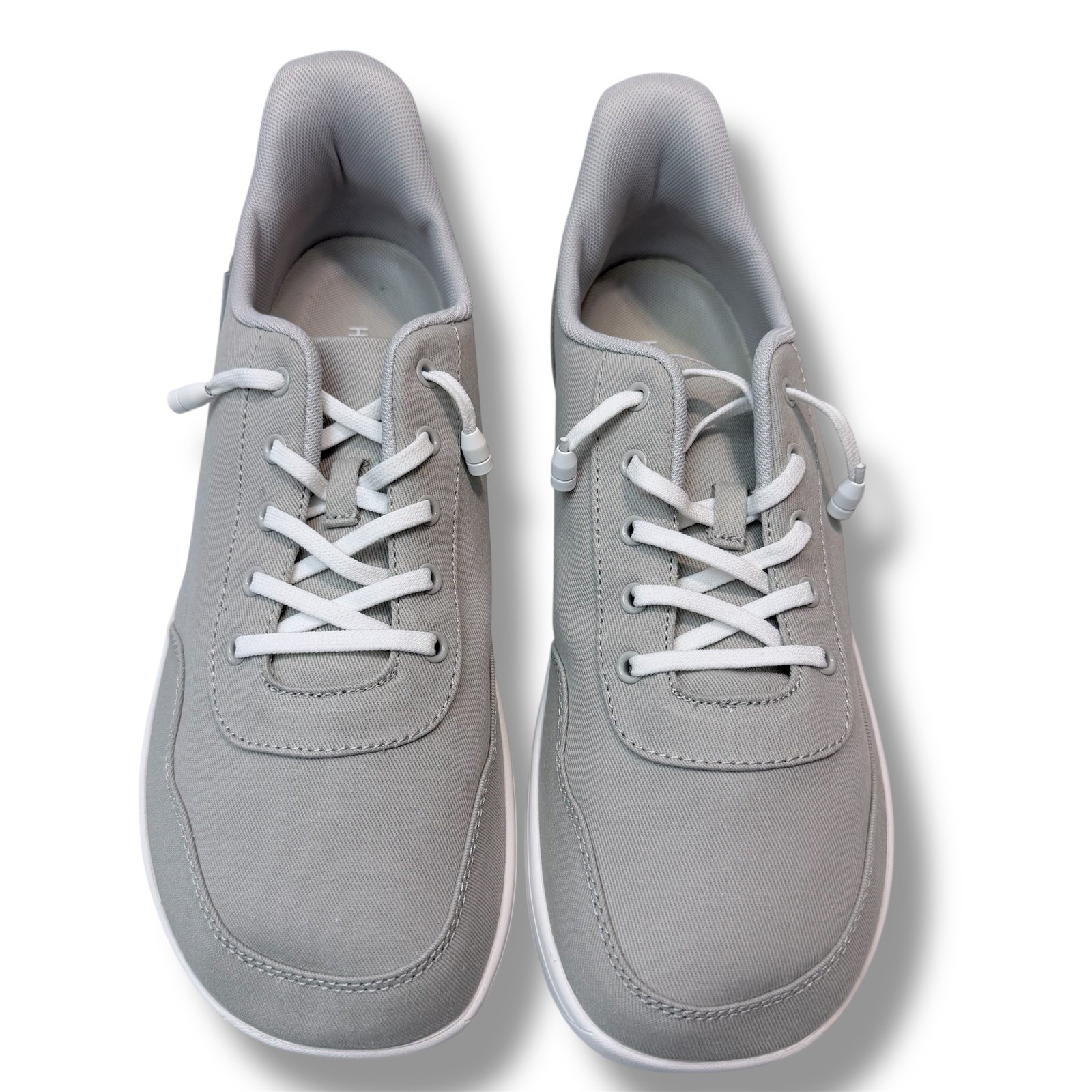 Hobibear Clover Barefoot Sneakers Mens 10.5 Gray Minimalist Zero Drop Wide Toe