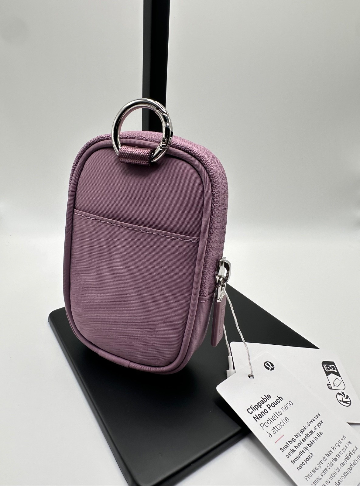 Lululemon Clippable Nano Pouch (Lavender Lux) ***SOLD OUT – 0060