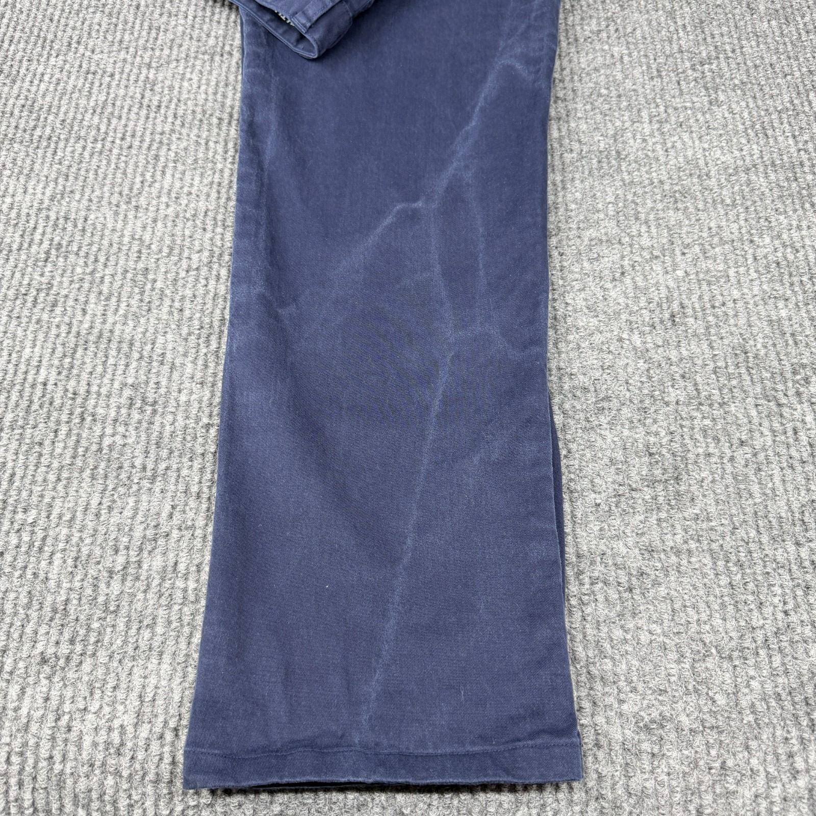 Rhone Men’s Everyday Five-Pocket Pants 36×29 Blue Slim Straight 101253 Twill