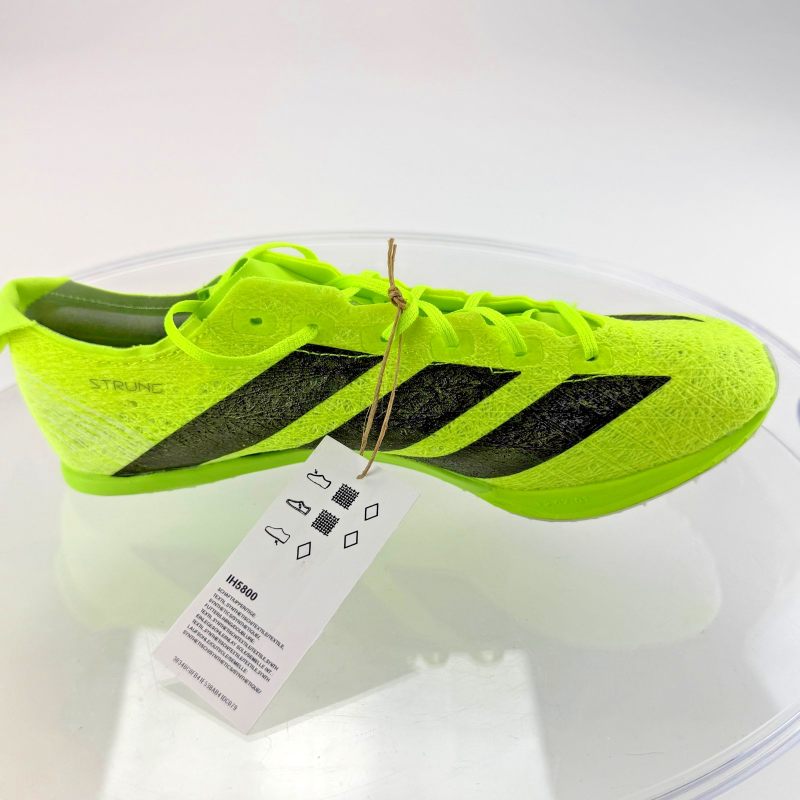Adidas Adizero Prime SP3 Strung IH5800 Sprint Spikes Mens No Box