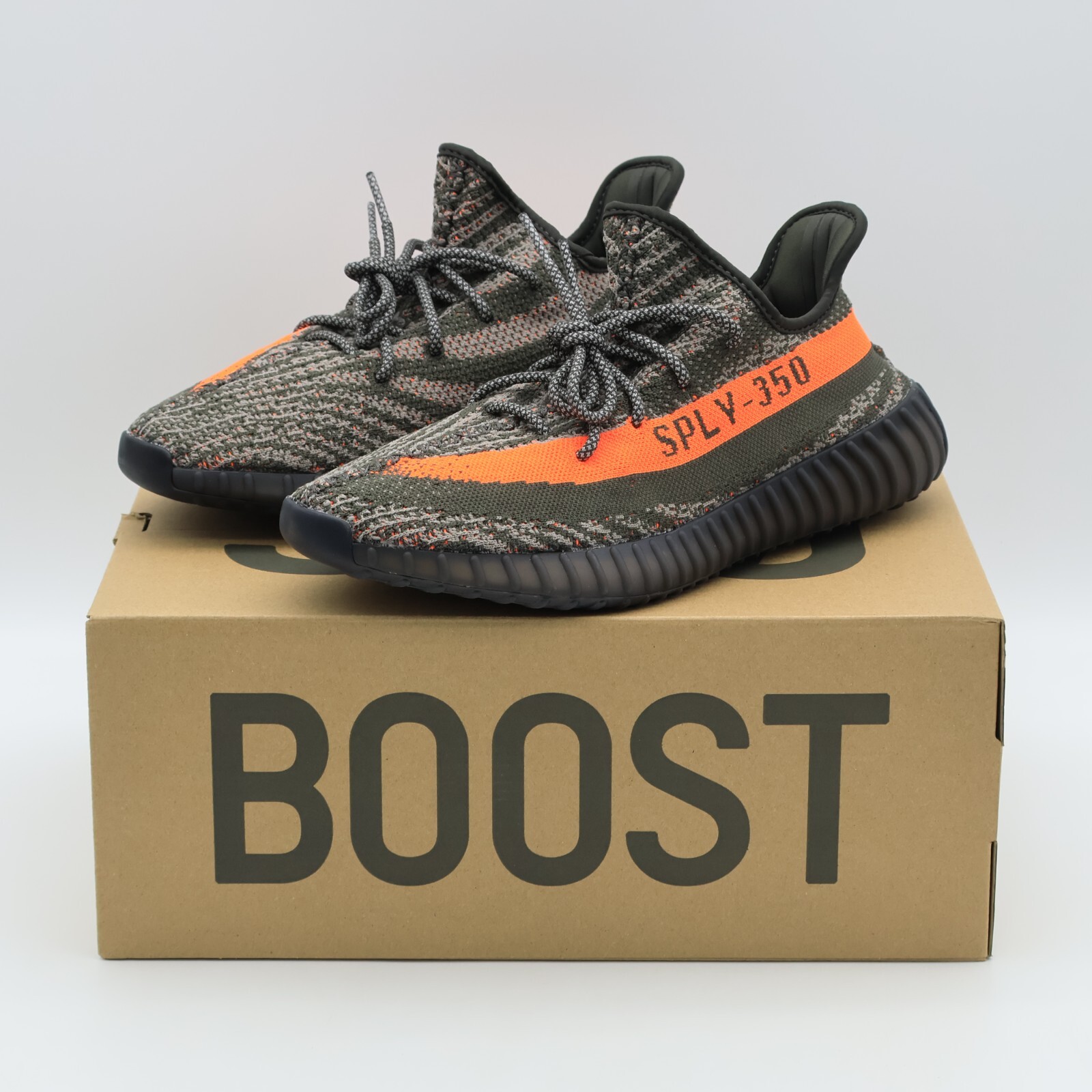 HQ7045 adidas Yeezy Boost 350 V2 Carbon Beluga Bitter Brown Orange (Men’s)