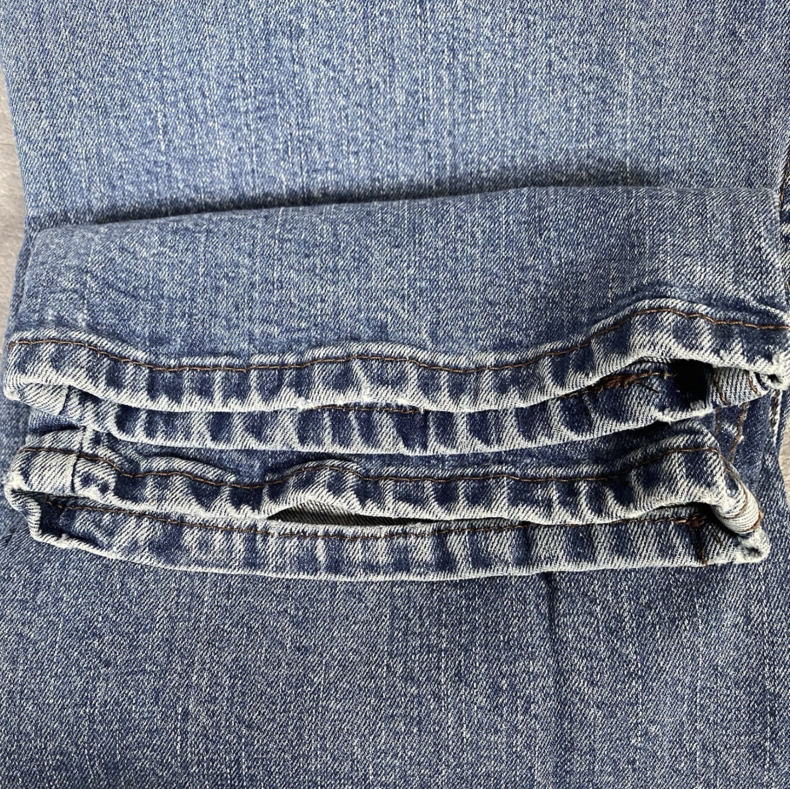 Harley Davidson Jeans Womens 14P Blue Straight Leg Mid Rise Medium Wash Denim