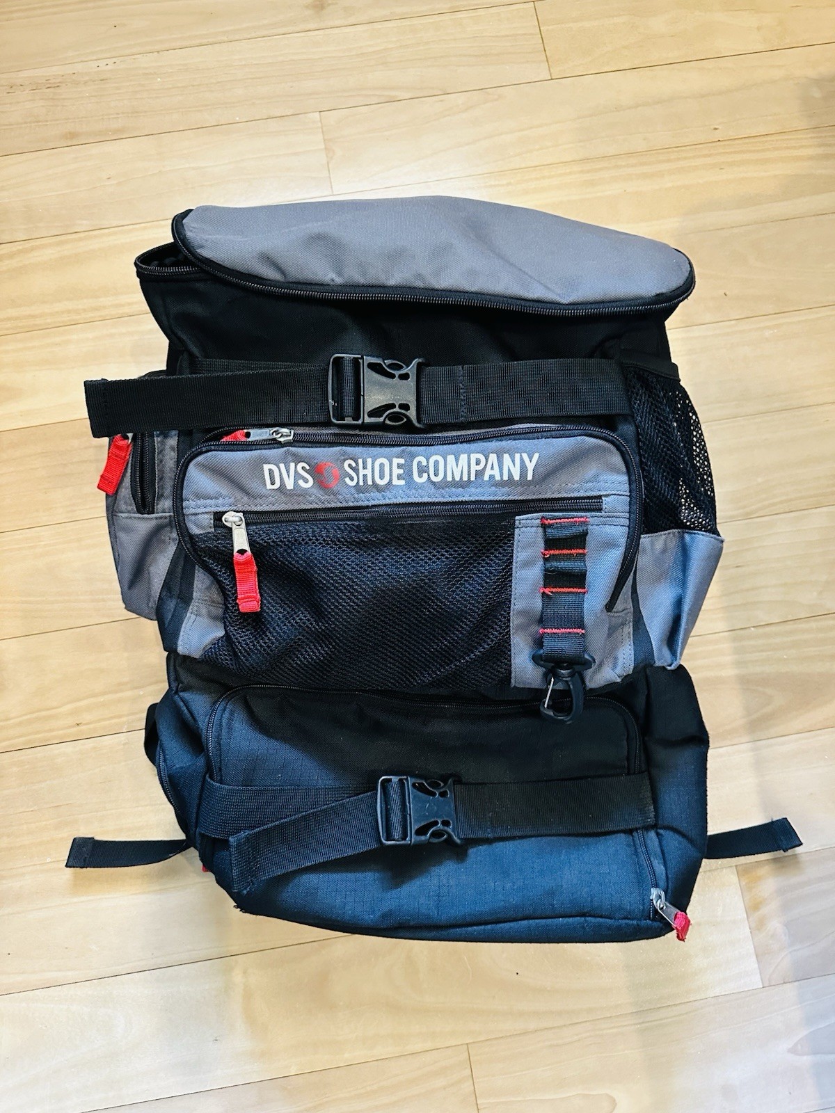 Vintage DVS Shoes Company LazyNator 2 Skateboarding Backpack