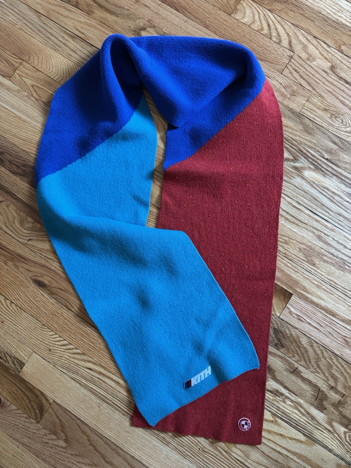 Kith x BMW Colorblock Knit Scarf from the Fall/Winter 2020 – Rare