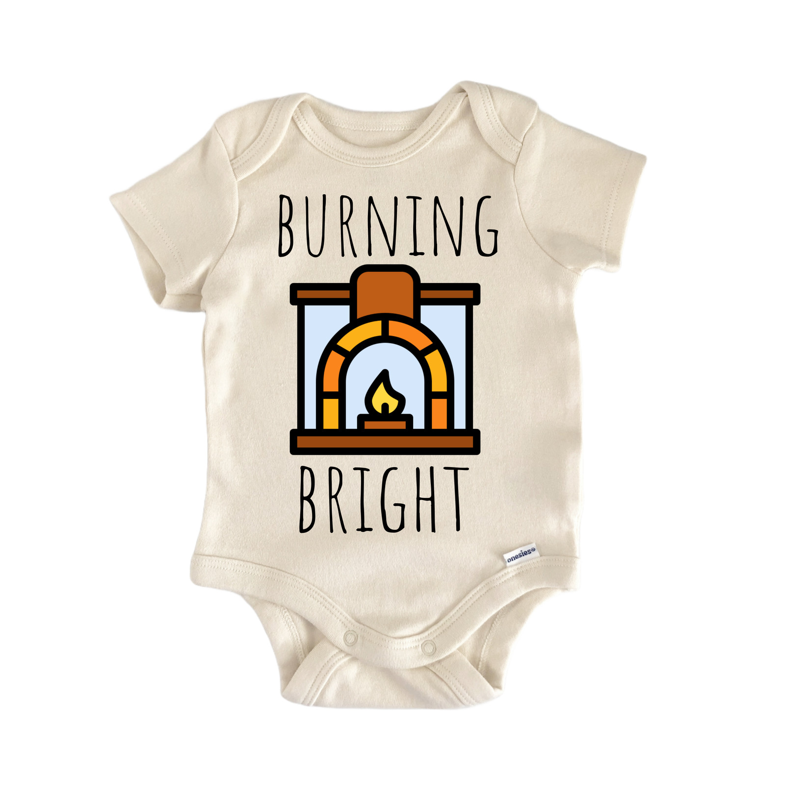 Fireplace Mason Masonry Newborn Baby Onesie® Bodysuit