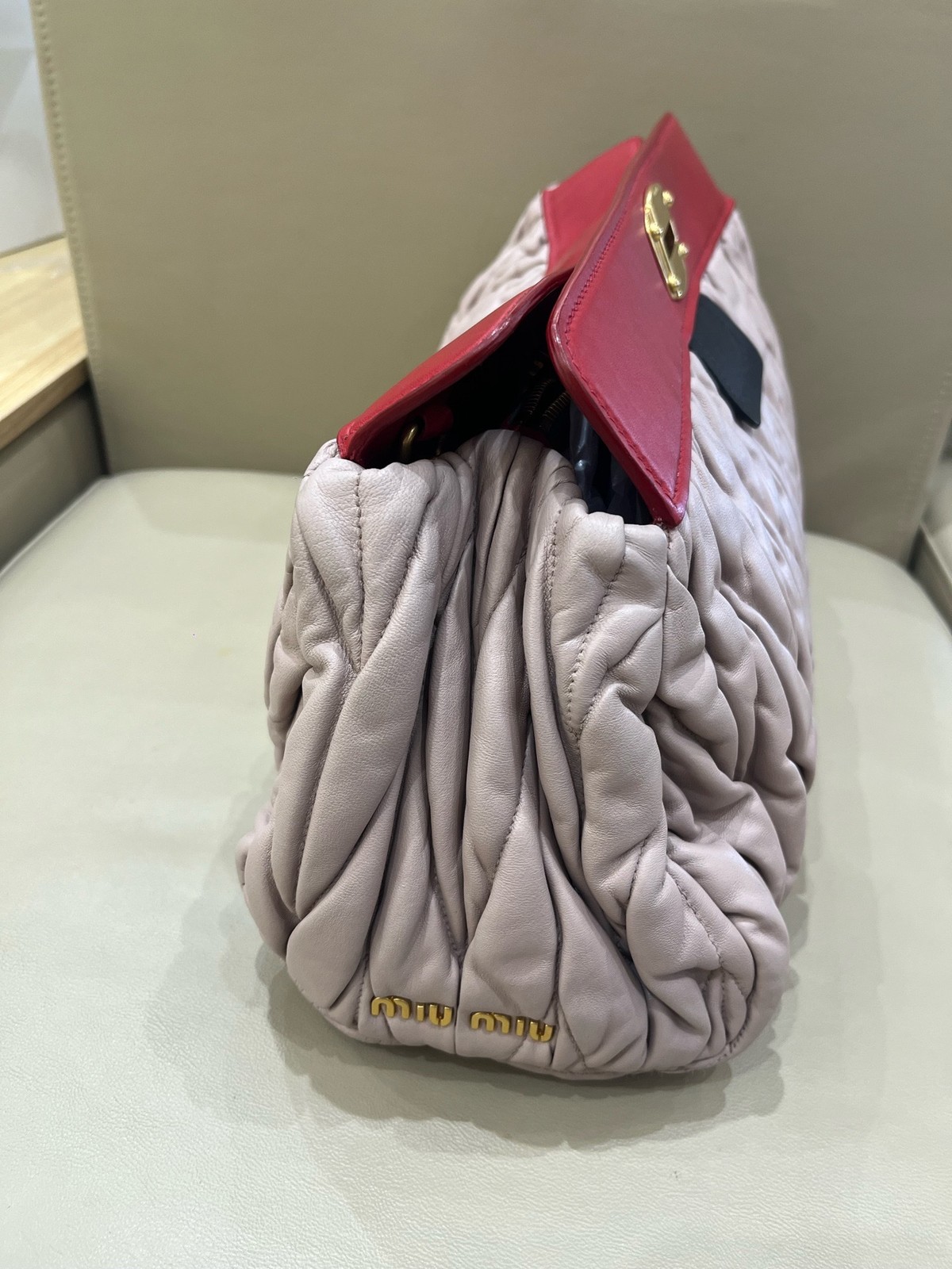 Miu Miu Pre-Owned Authentic Crossbody Bag Colorblock